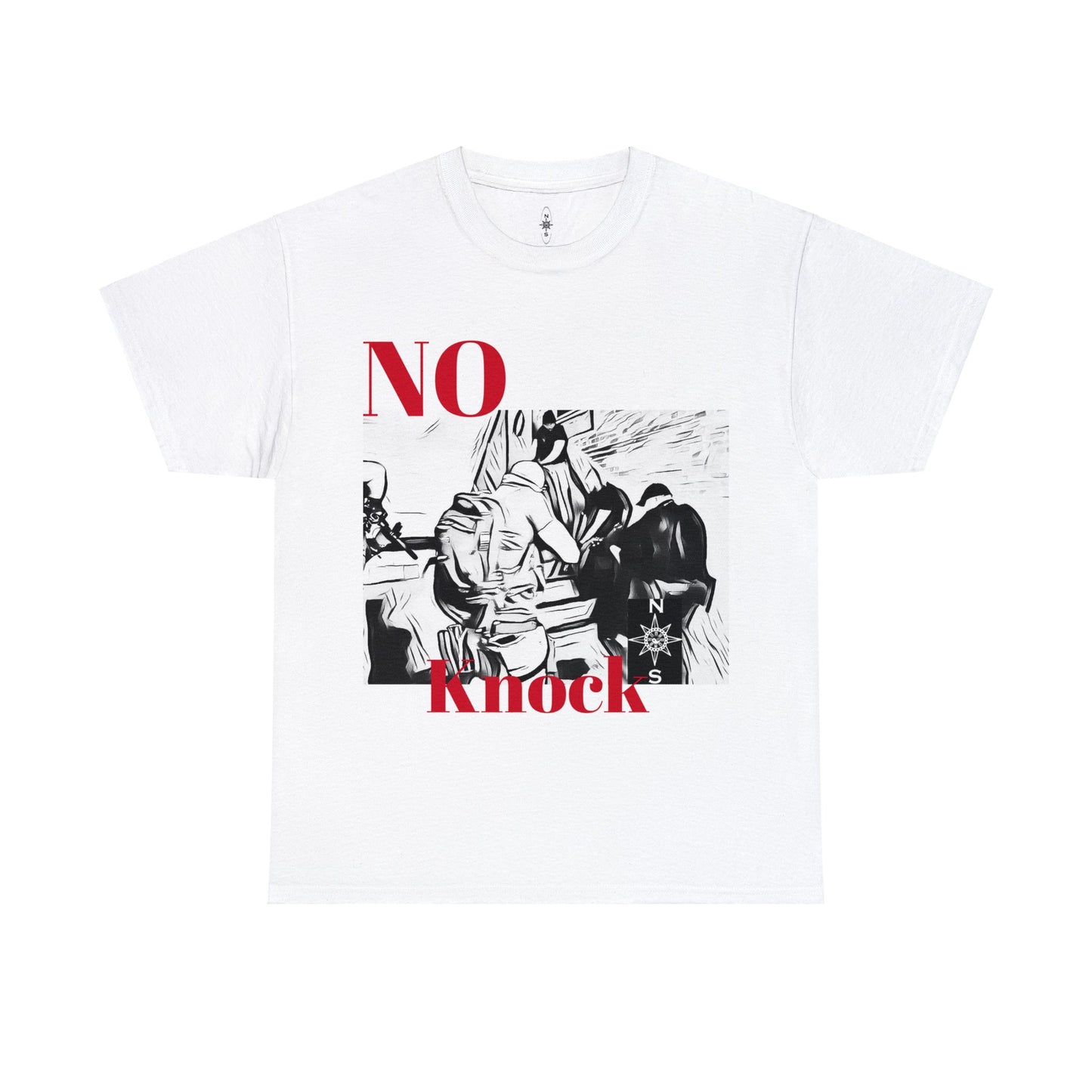 Unisex Heavy Cotton Tee NFSC No Knock
