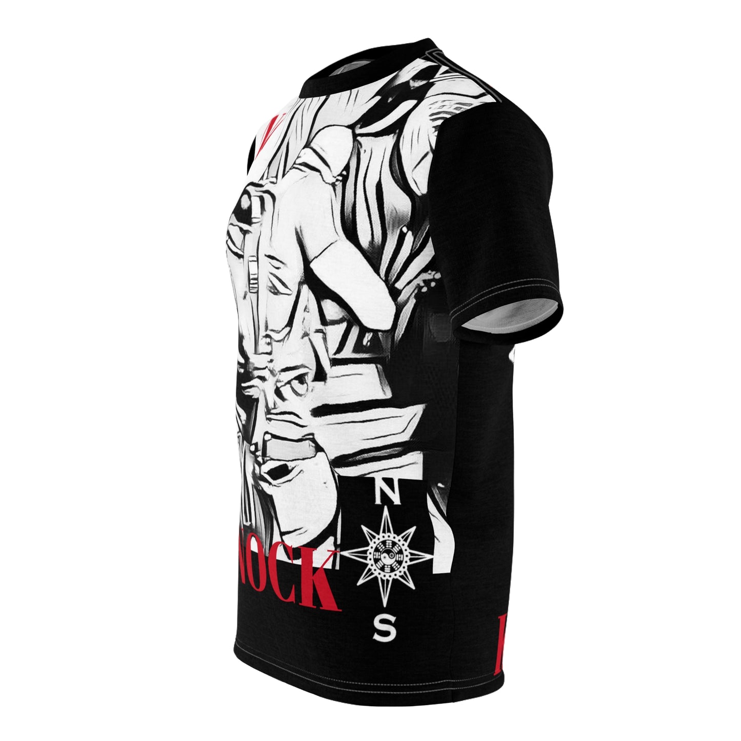 Unisex Cut & Sew Tee (AOP)NFSC Pure Wrothian No Knock