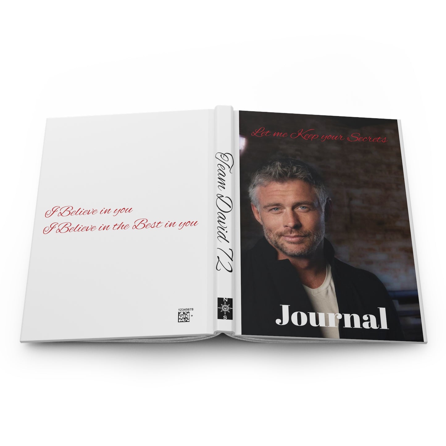 Hardcover Journal Matte Team David 72