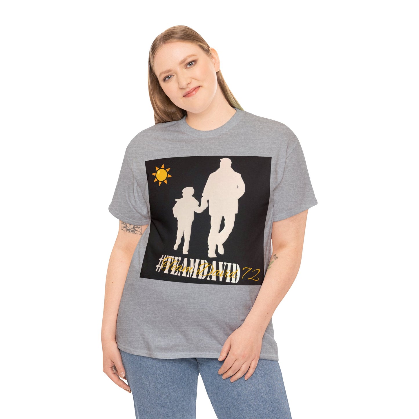 Unisex Heavy Cotton Tee Team David 72