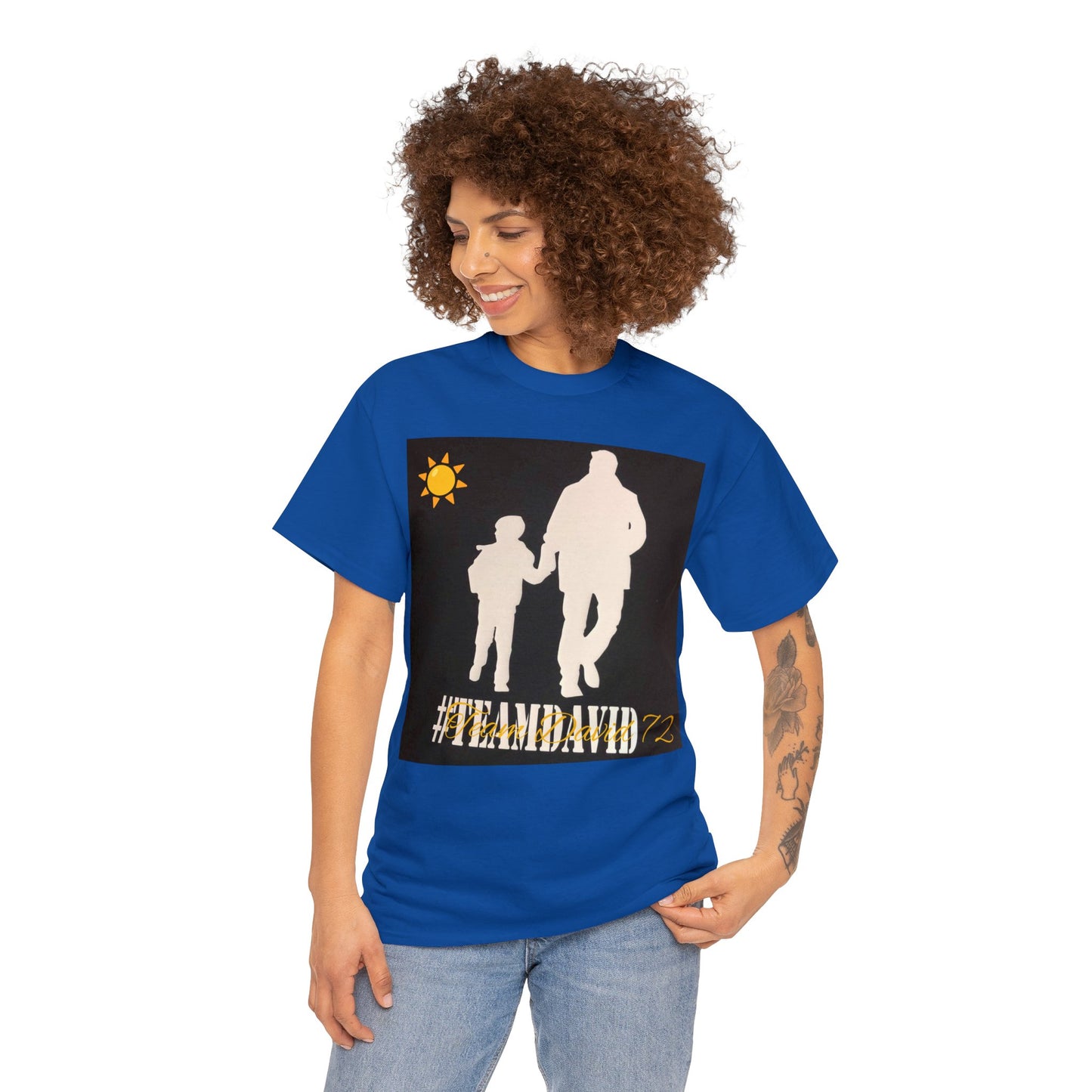 Unisex Heavy Cotton Tee Team David 72
