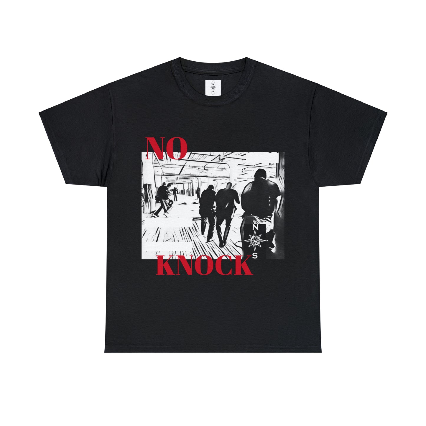 Unisex Heavy Cotton Tee NFSC No Knock