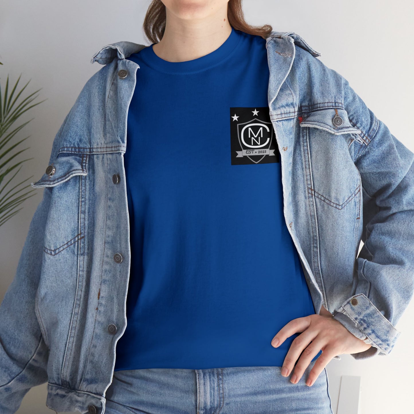 Unisex Heavy Cotton Tee MNC Logo