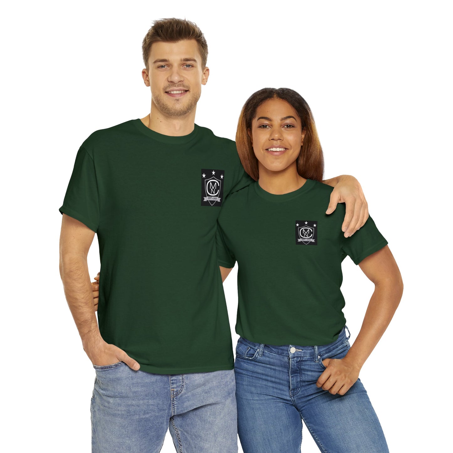 Unisex Heavy Cotton Tee MNC Logo