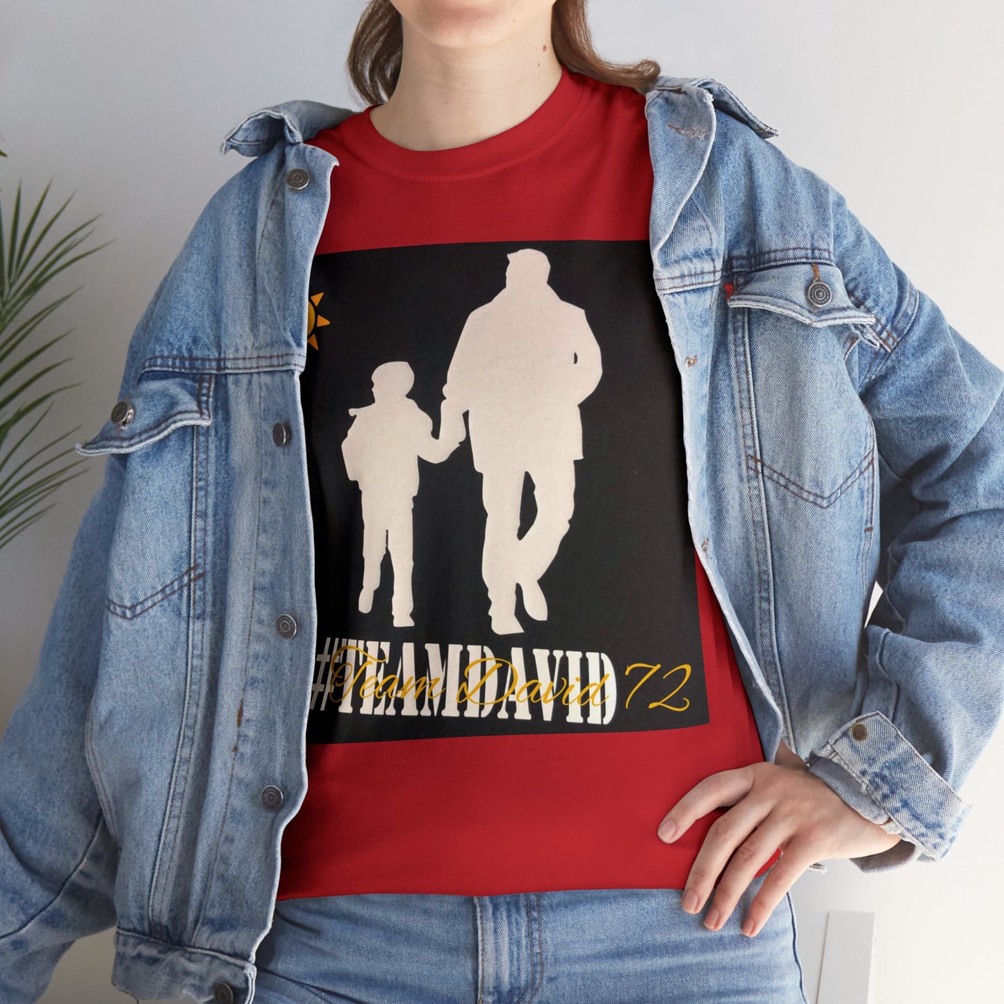 Unisex Heavy Cotton Tee Team David 72