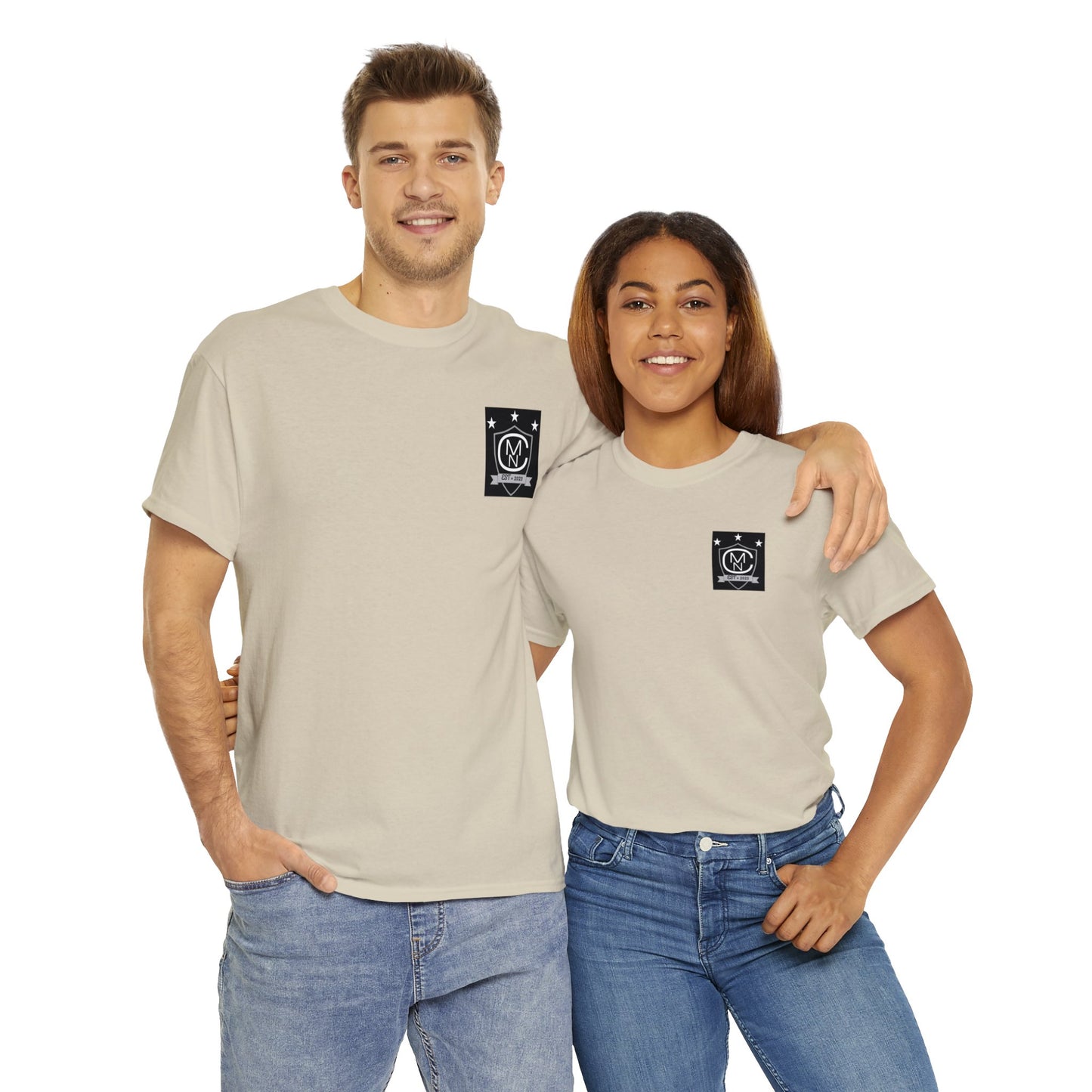 Unisex Heavy Cotton Tee MNC Logo