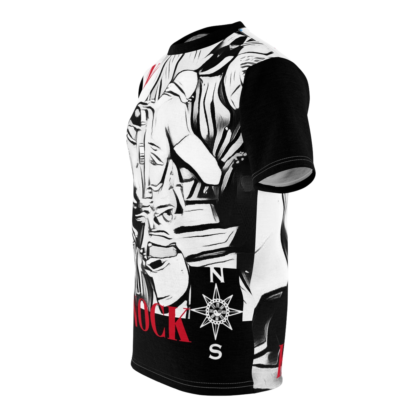 Unisex Cut & Sew Tee (AOP)NFSC Pure Wrothian No Knock