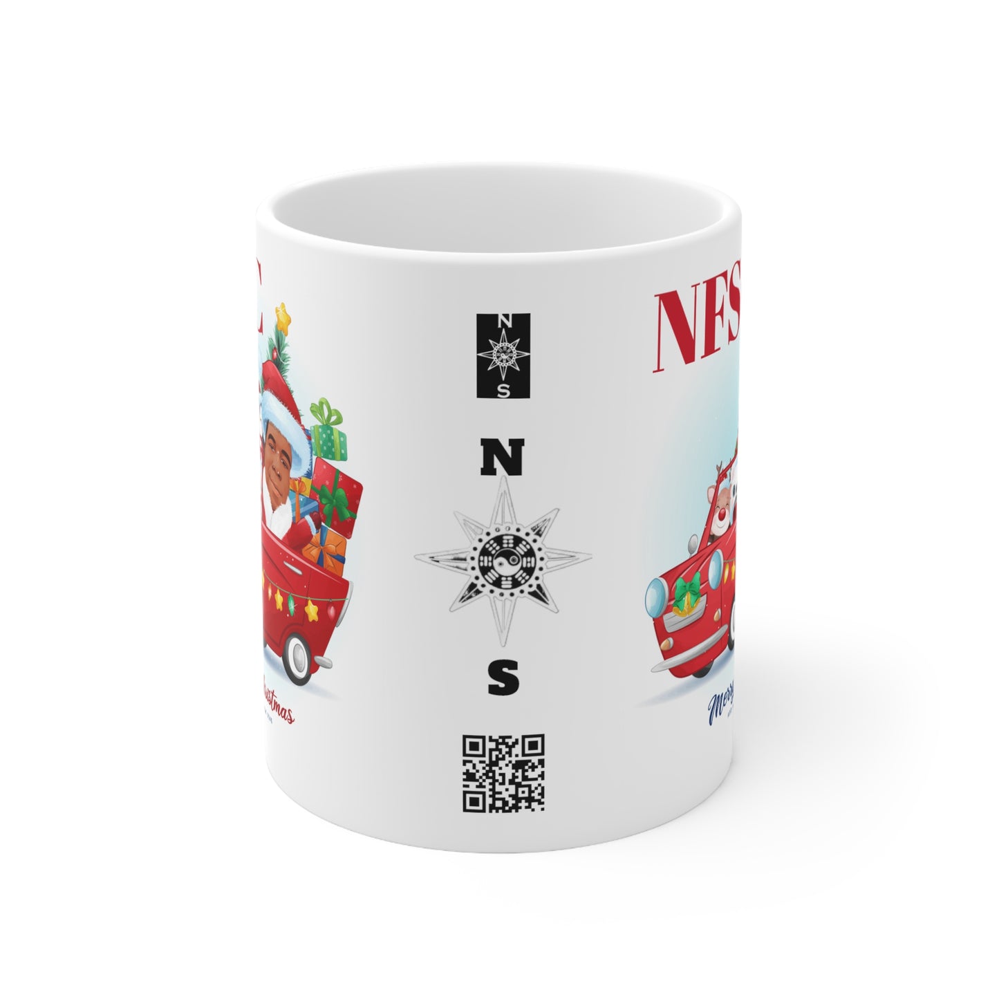 NFSC Ceramic Mug 11oz XMAS