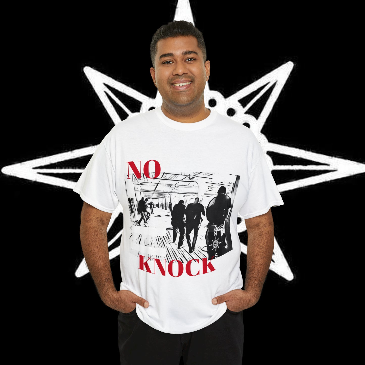 Unisex Heavy Cotton Tee NFSC No Knock