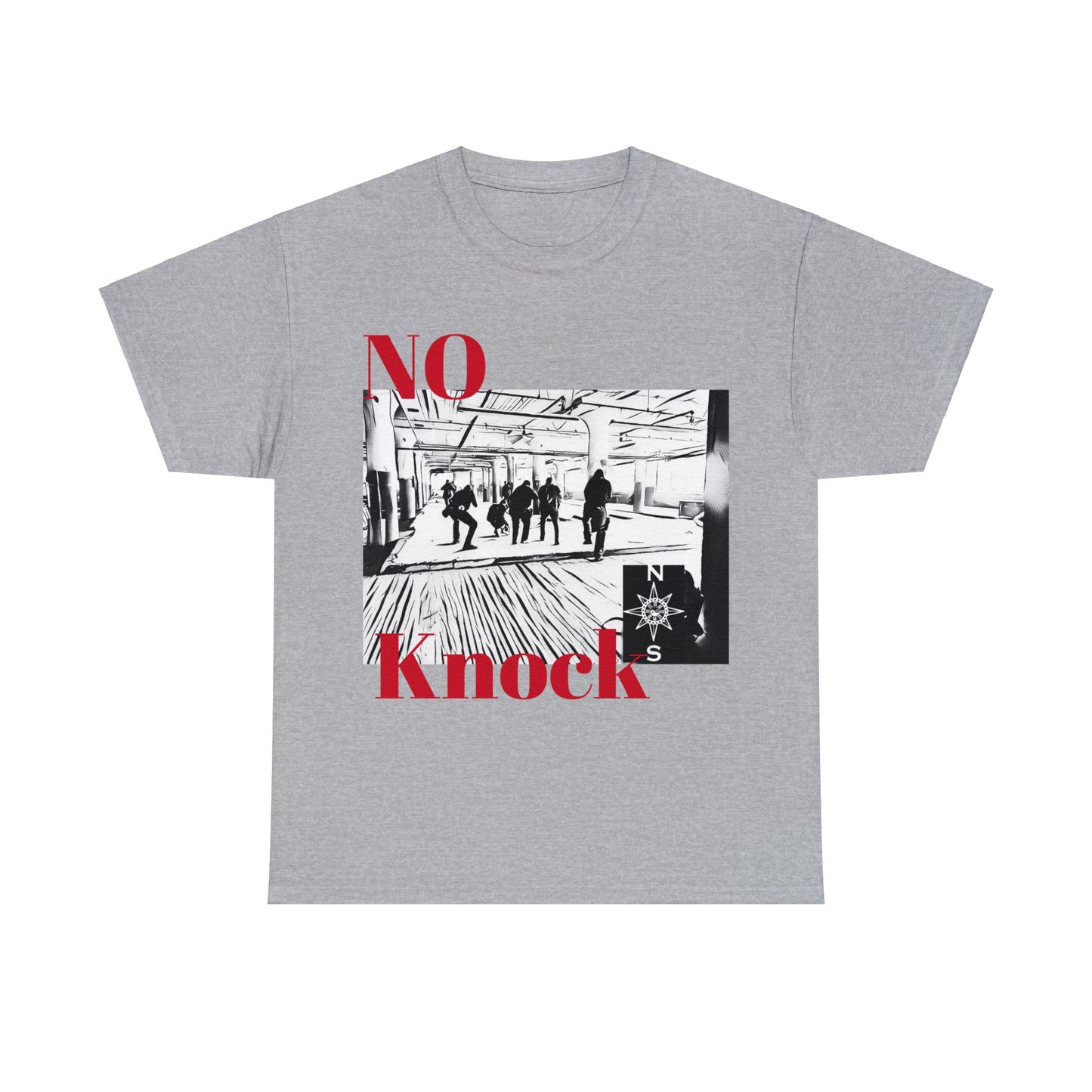 Copy of Unisex Heavy Cotton Tee NFSC NO KNOCK