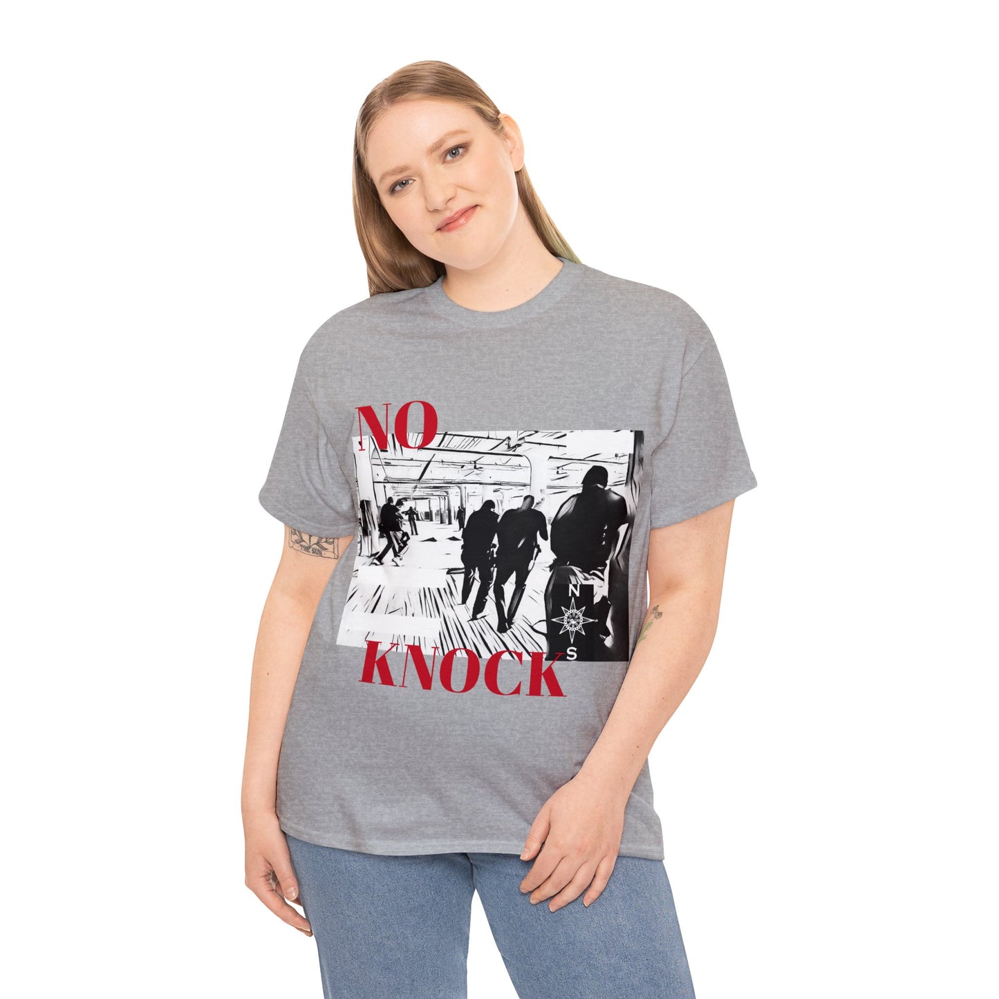 Unisex Heavy Cotton Tee NFSC No Knock