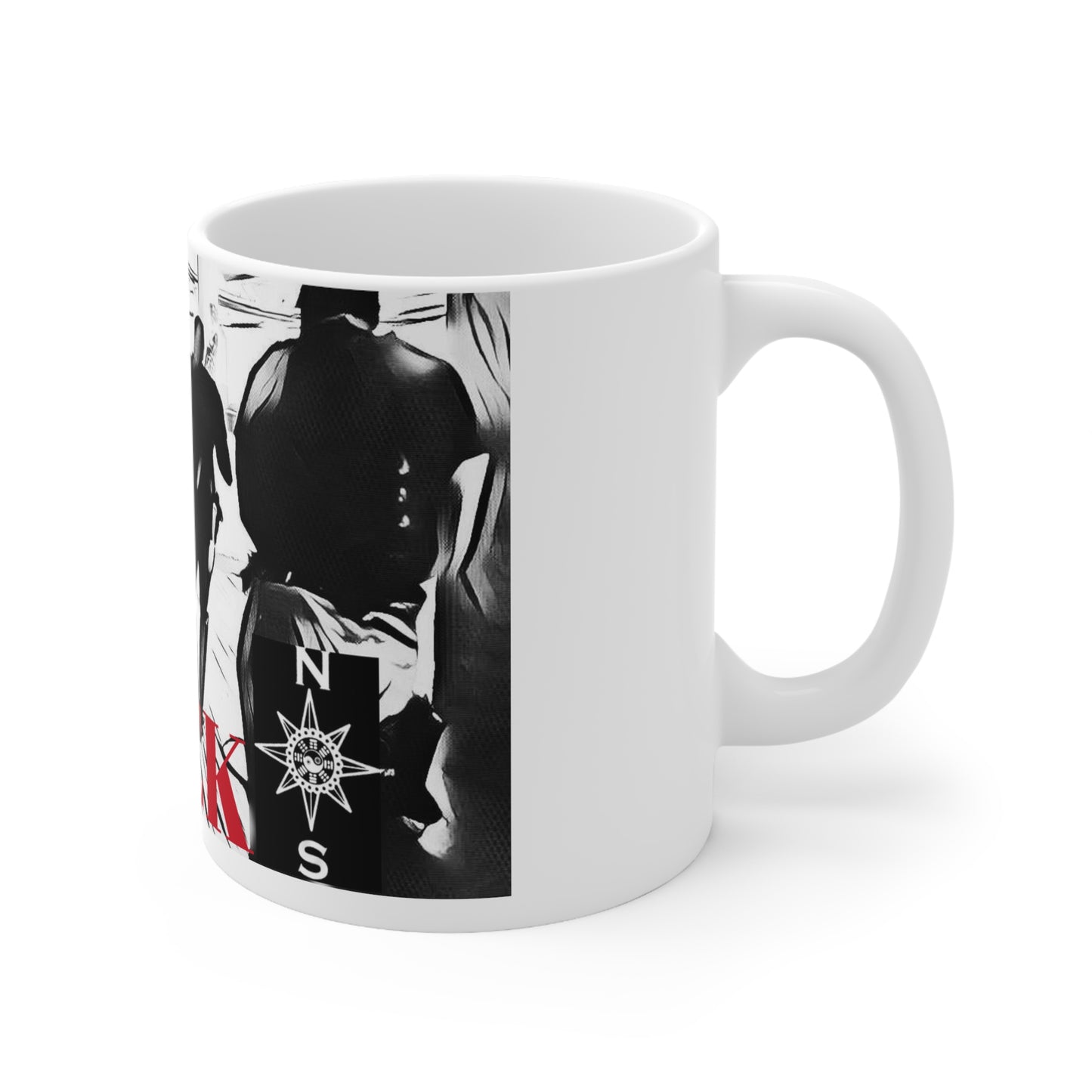 Ceramic Mug 11oz NO KNOCK