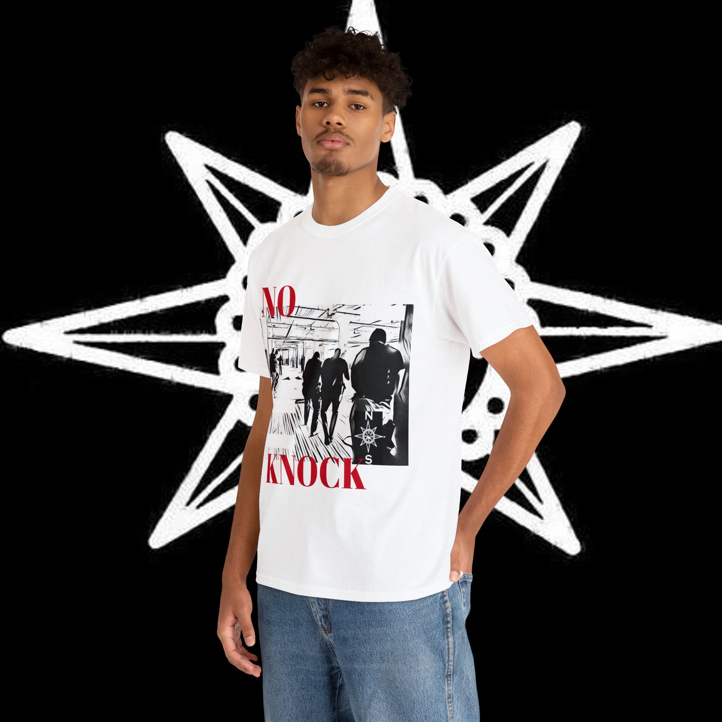 Unisex Heavy Cotton Tee NFSC No Knock