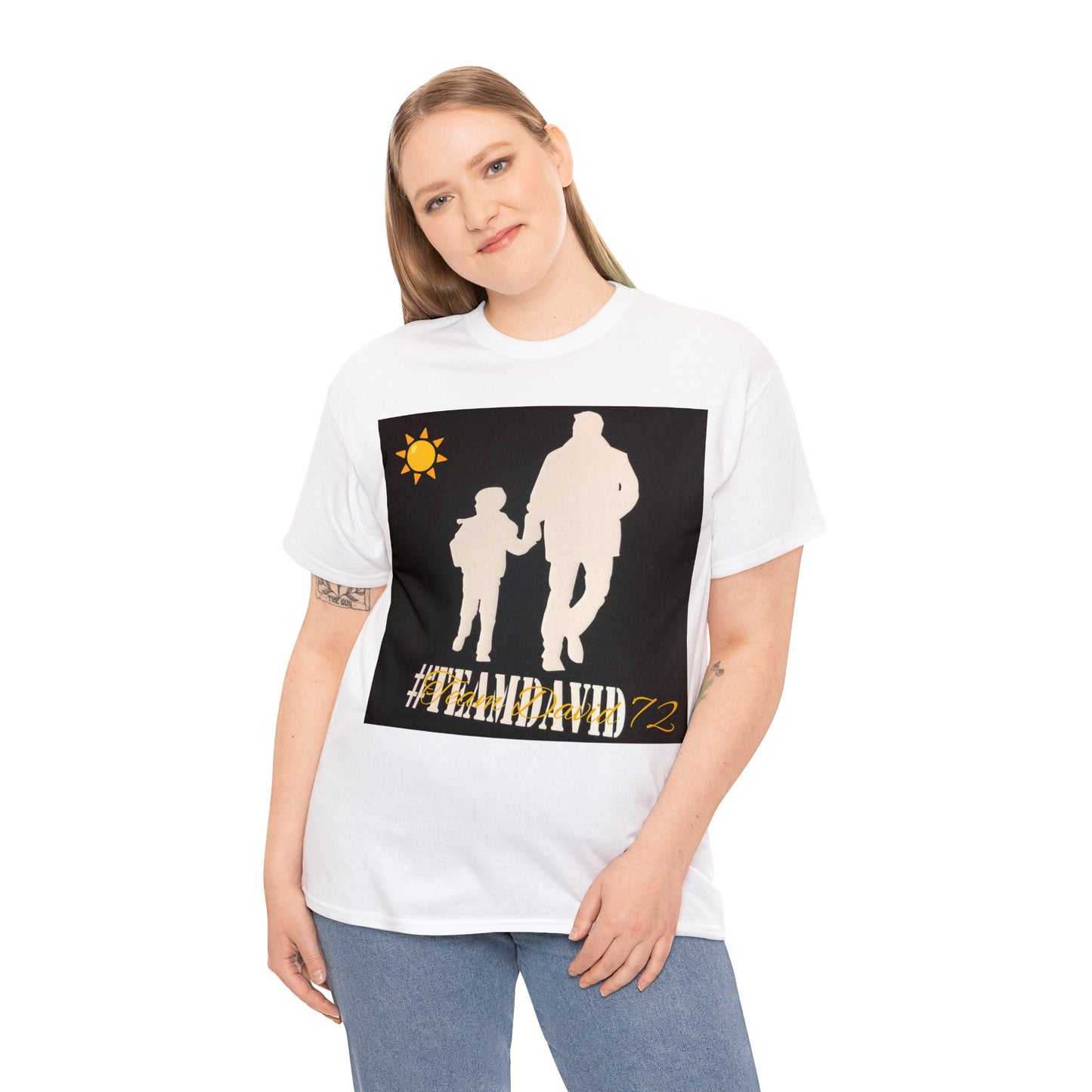 Unisex Heavy Cotton Tee Team David 72
