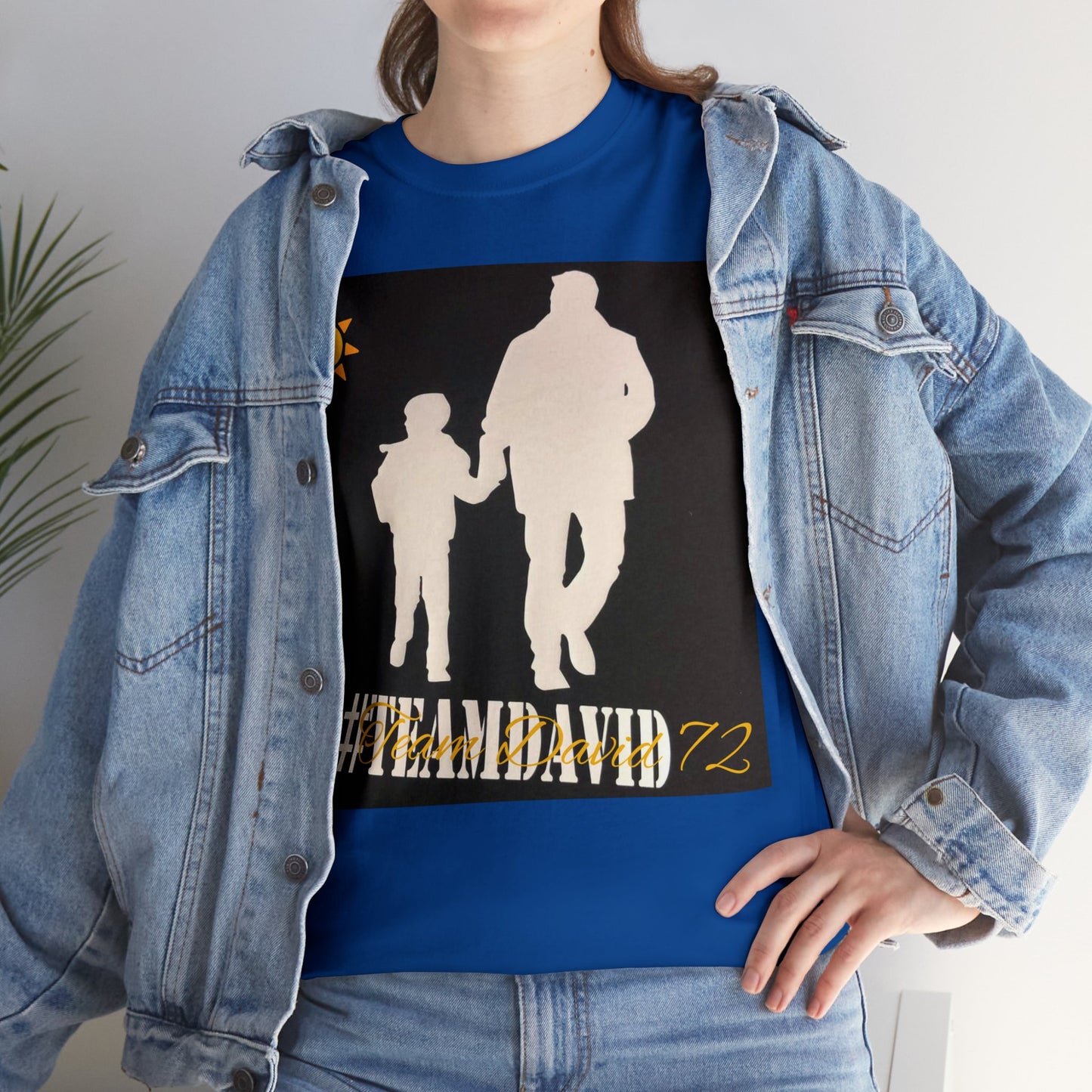 Unisex Heavy Cotton Tee Team David 72