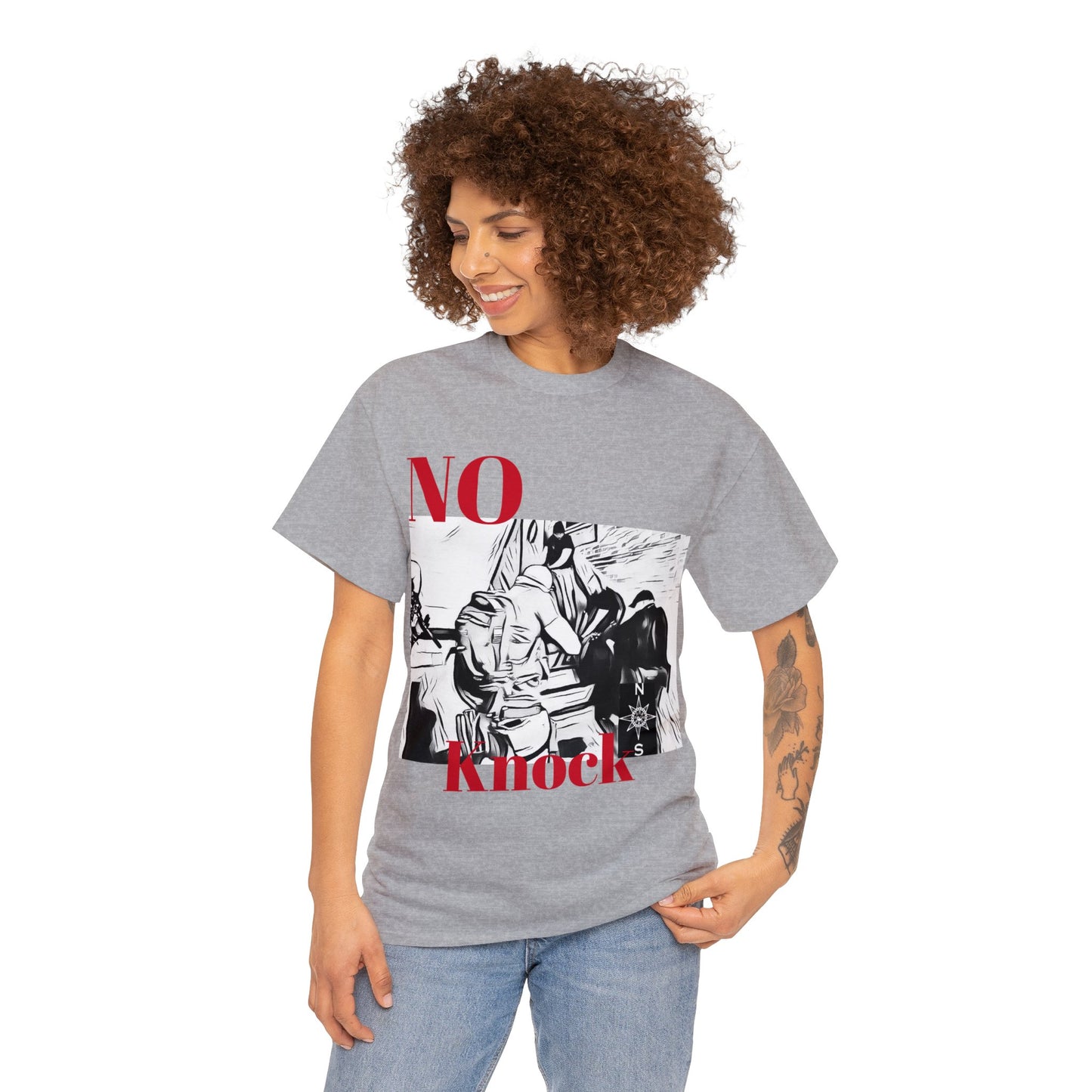 Unisex Heavy Cotton Tee NFSC No Knock