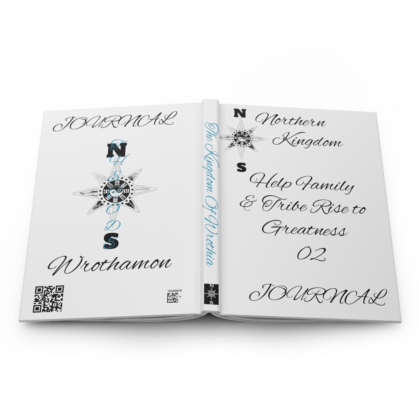 Hardcover Journal Matte NFSC Southern Kingdom The code