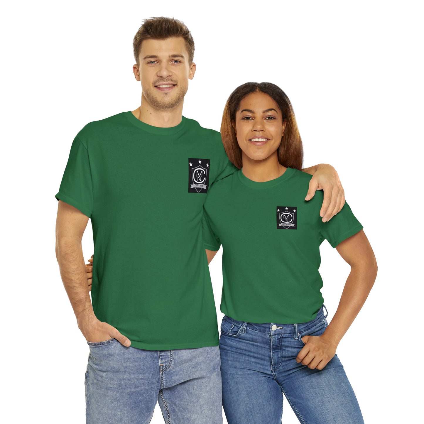Unisex Heavy Cotton Tee MNC Logo