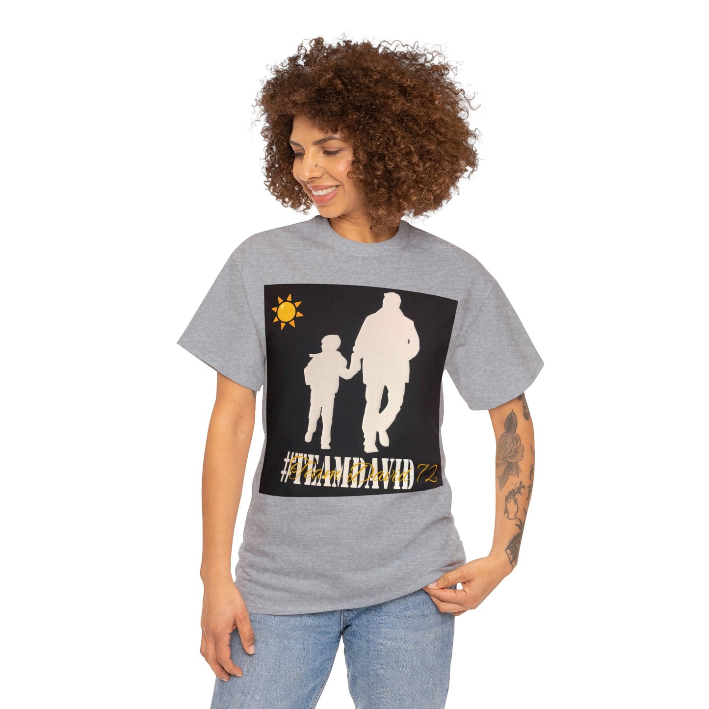 Unisex Heavy Cotton Tee Team David 72