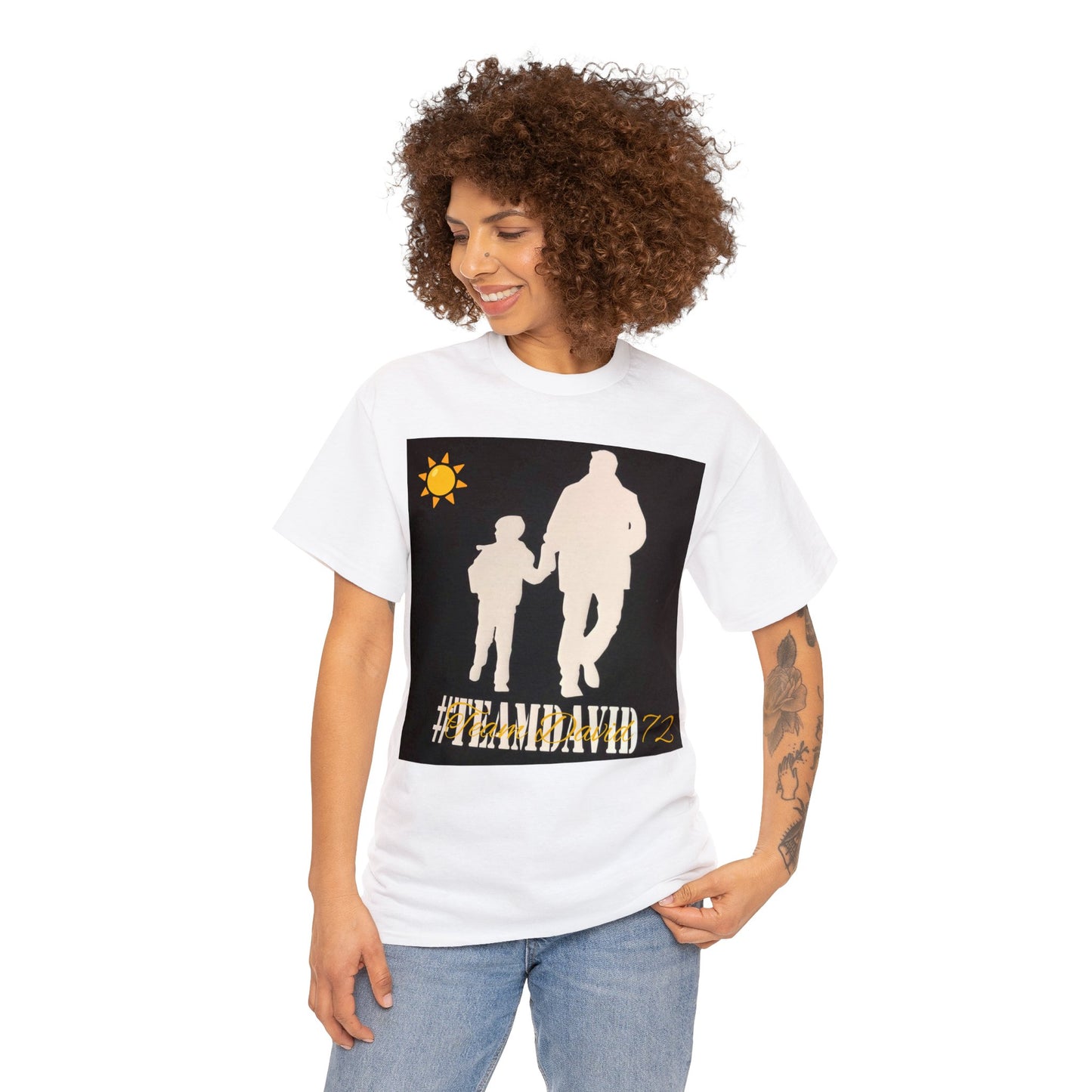 Unisex Heavy Cotton Tee Team David 72