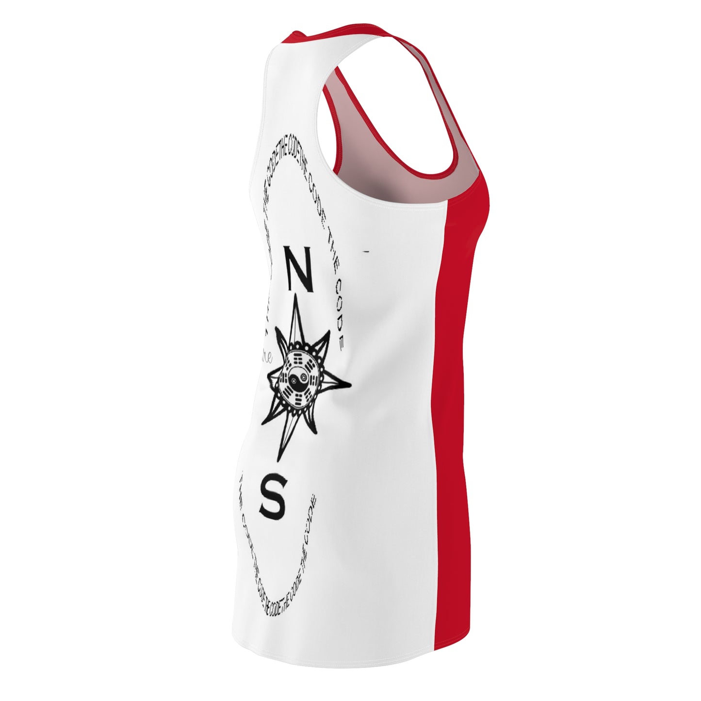 Women's Cut & Sew Racerback Dress (AOP) NFSC Pure Wrothian Alchemy