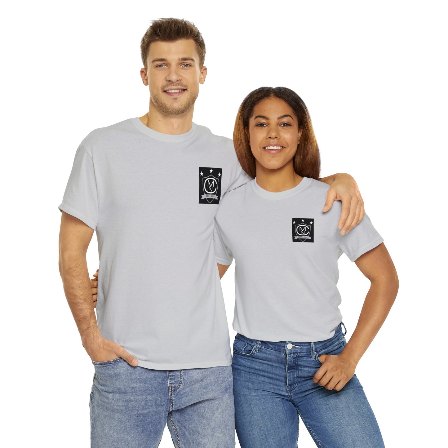 Unisex Heavy Cotton Tee MNC Logo