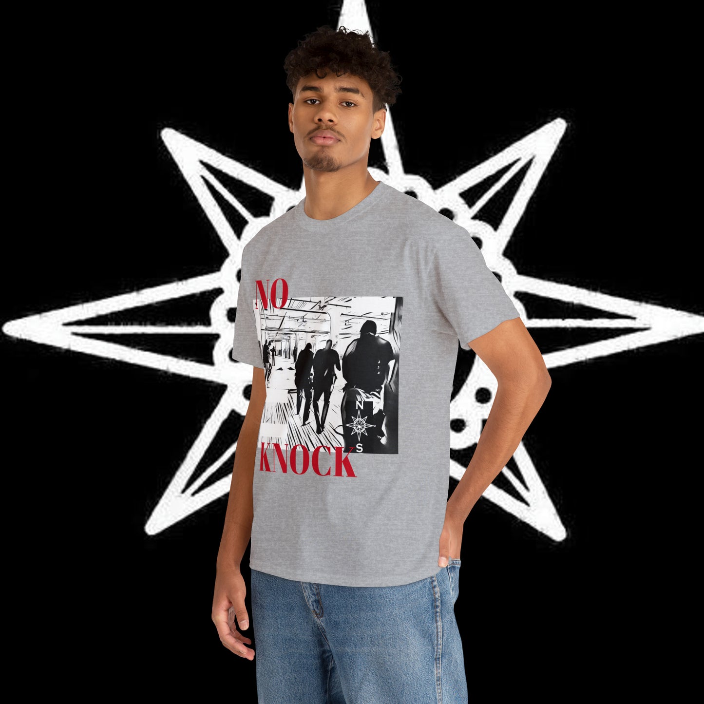 Unisex Heavy Cotton Tee NFSC No Knock