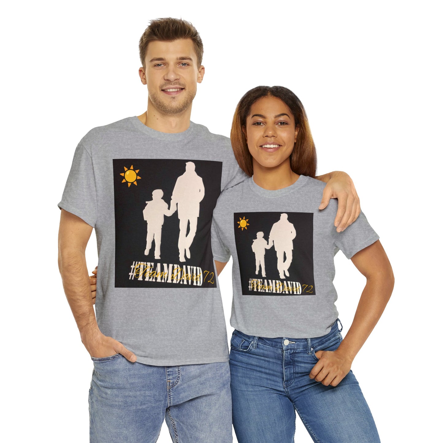 Unisex Heavy Cotton Tee Team David 72