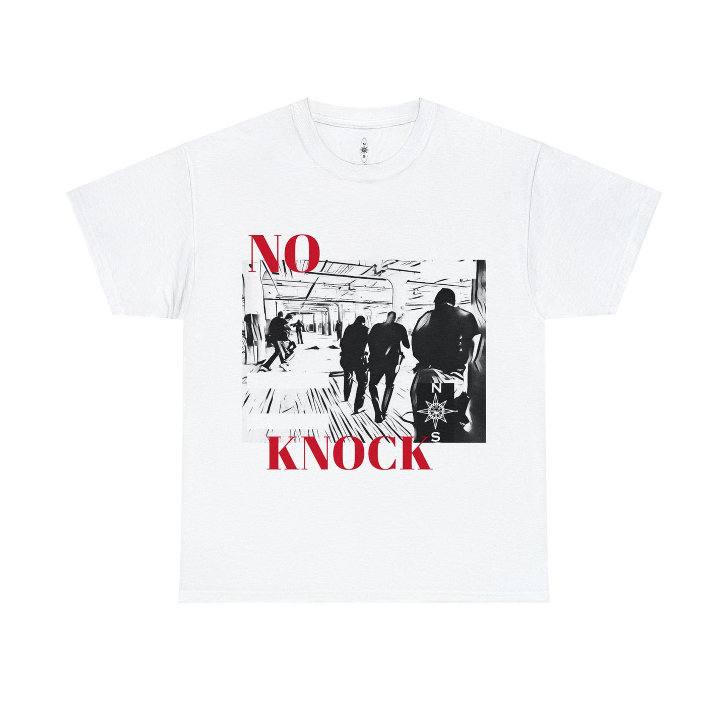 Unisex Heavy Cotton Tee NFSC No Knock