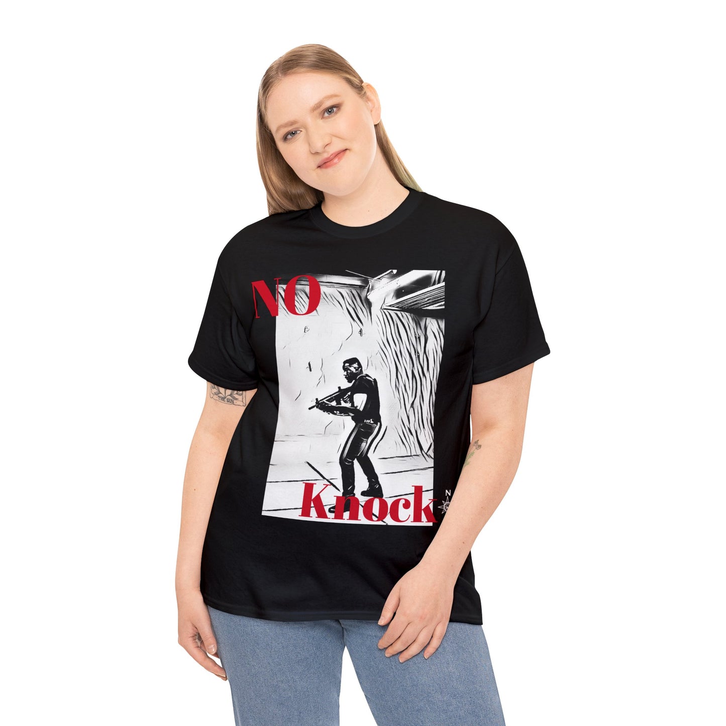 Unisex Heavy Cotton Tee NFSC No Knock