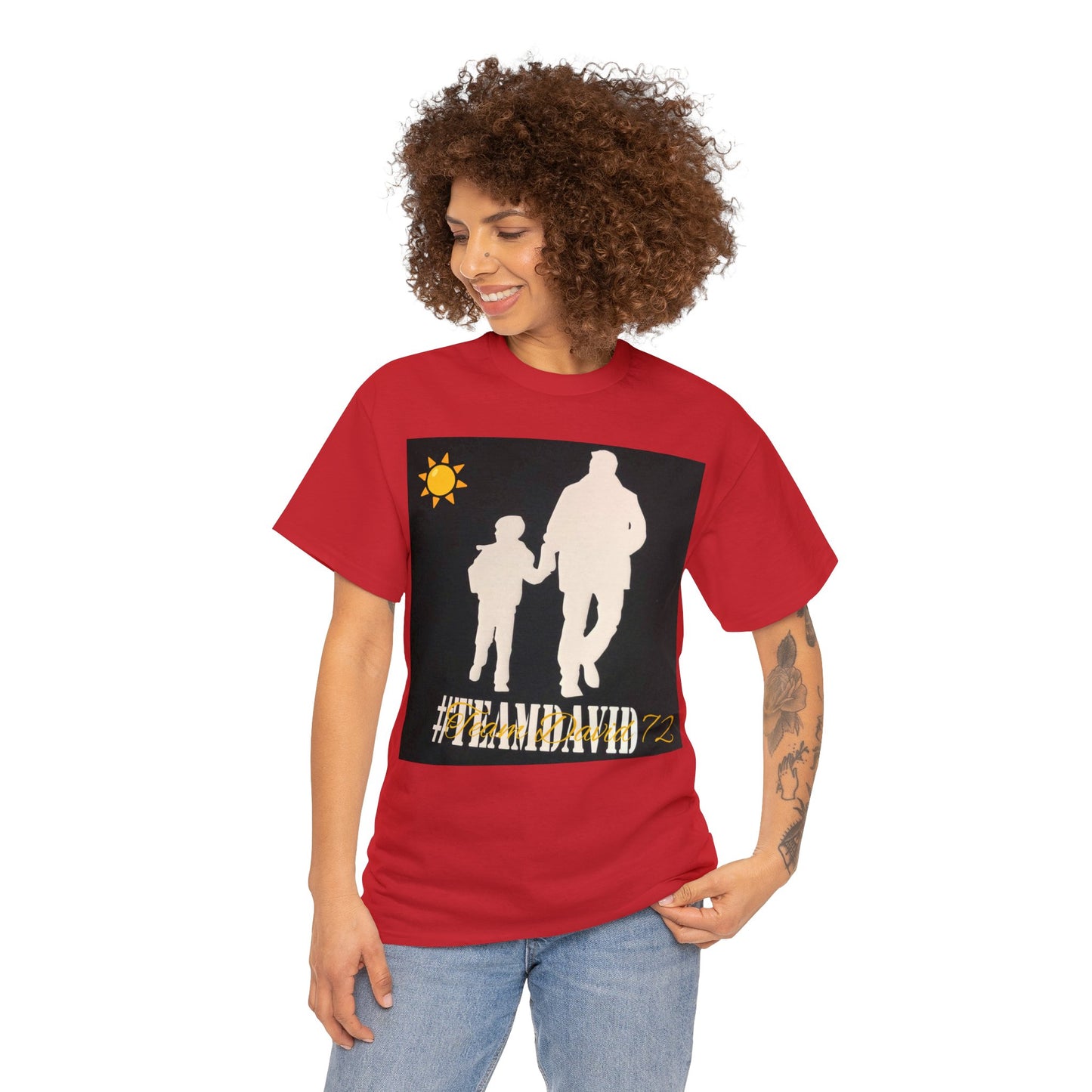 Unisex Heavy Cotton Tee Team David 72
