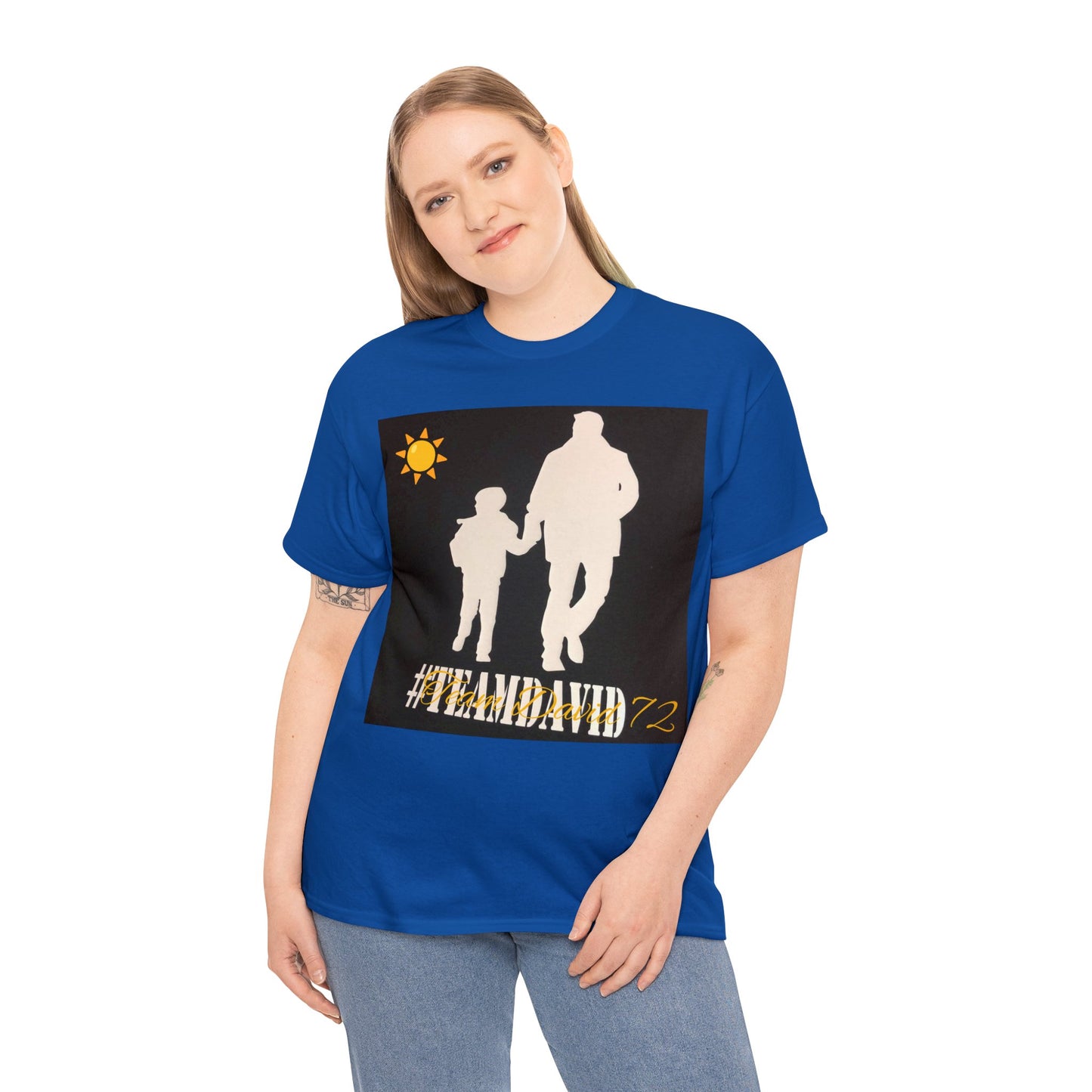 Unisex Heavy Cotton Tee Team David 72