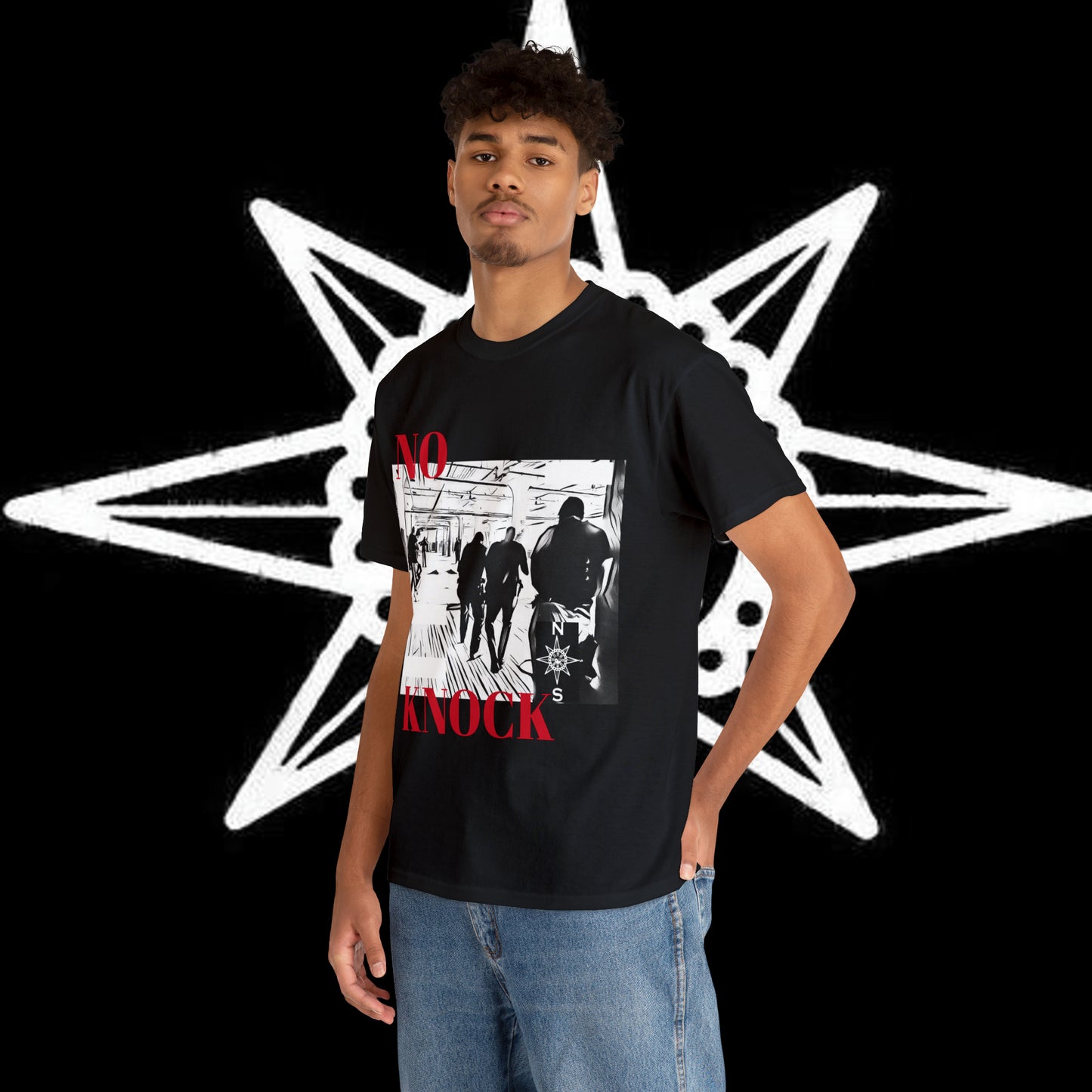 Unisex Heavy Cotton Tee NFSC No Knock