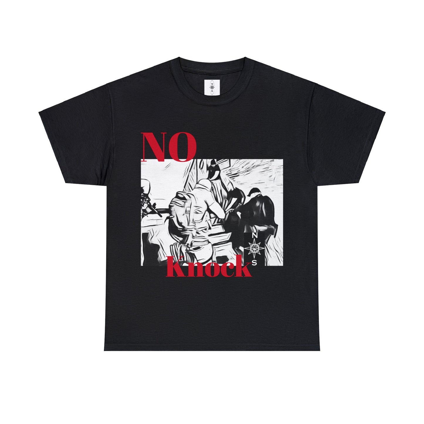 Unisex Heavy Cotton Tee NFSC No Knock