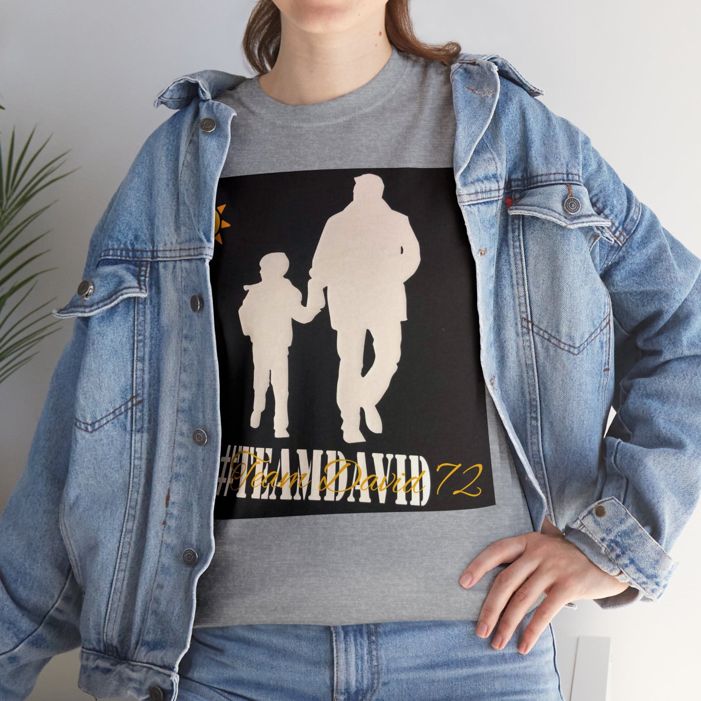 Unisex Heavy Cotton Tee Team David 72