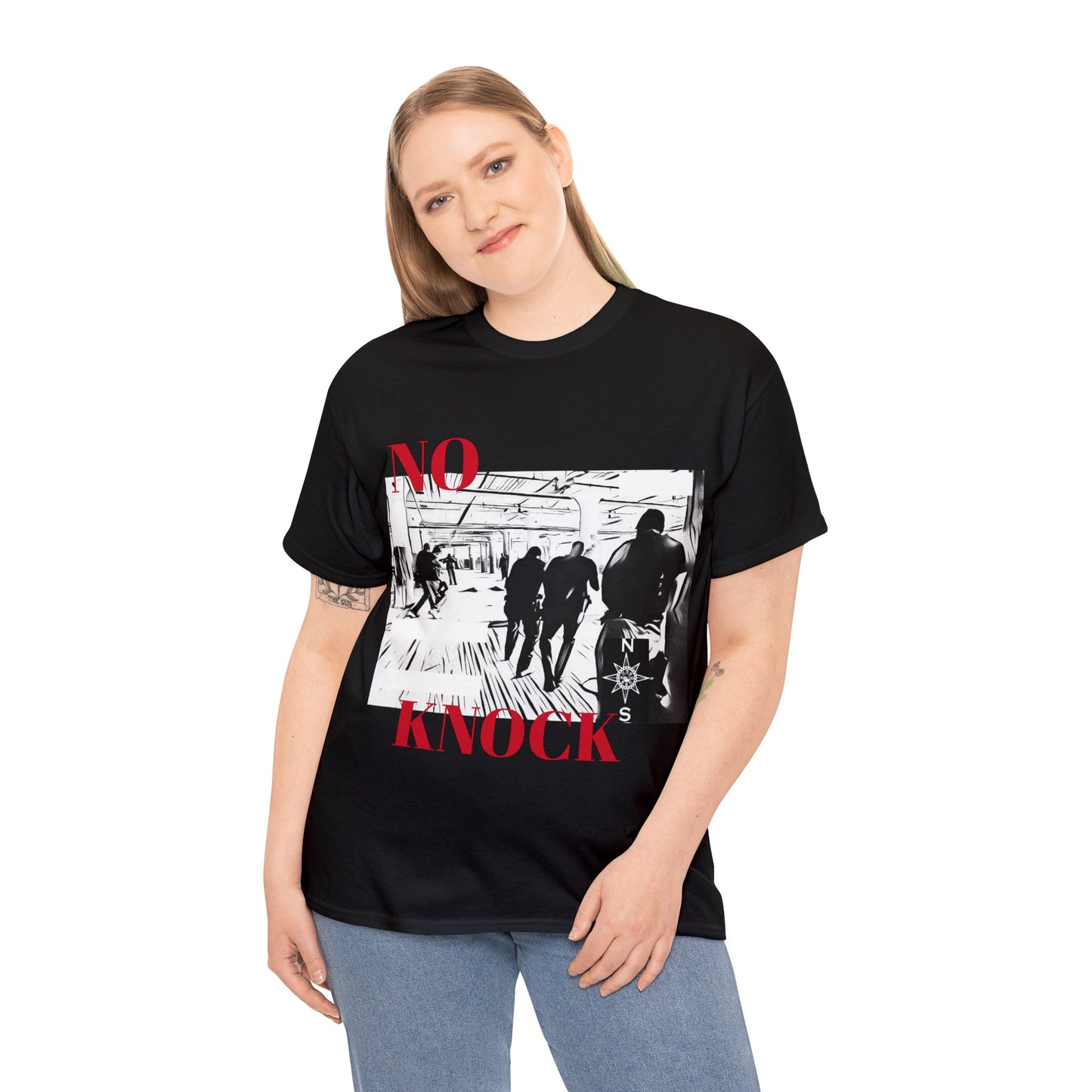 Unisex Heavy Cotton Tee NFSC No Knock