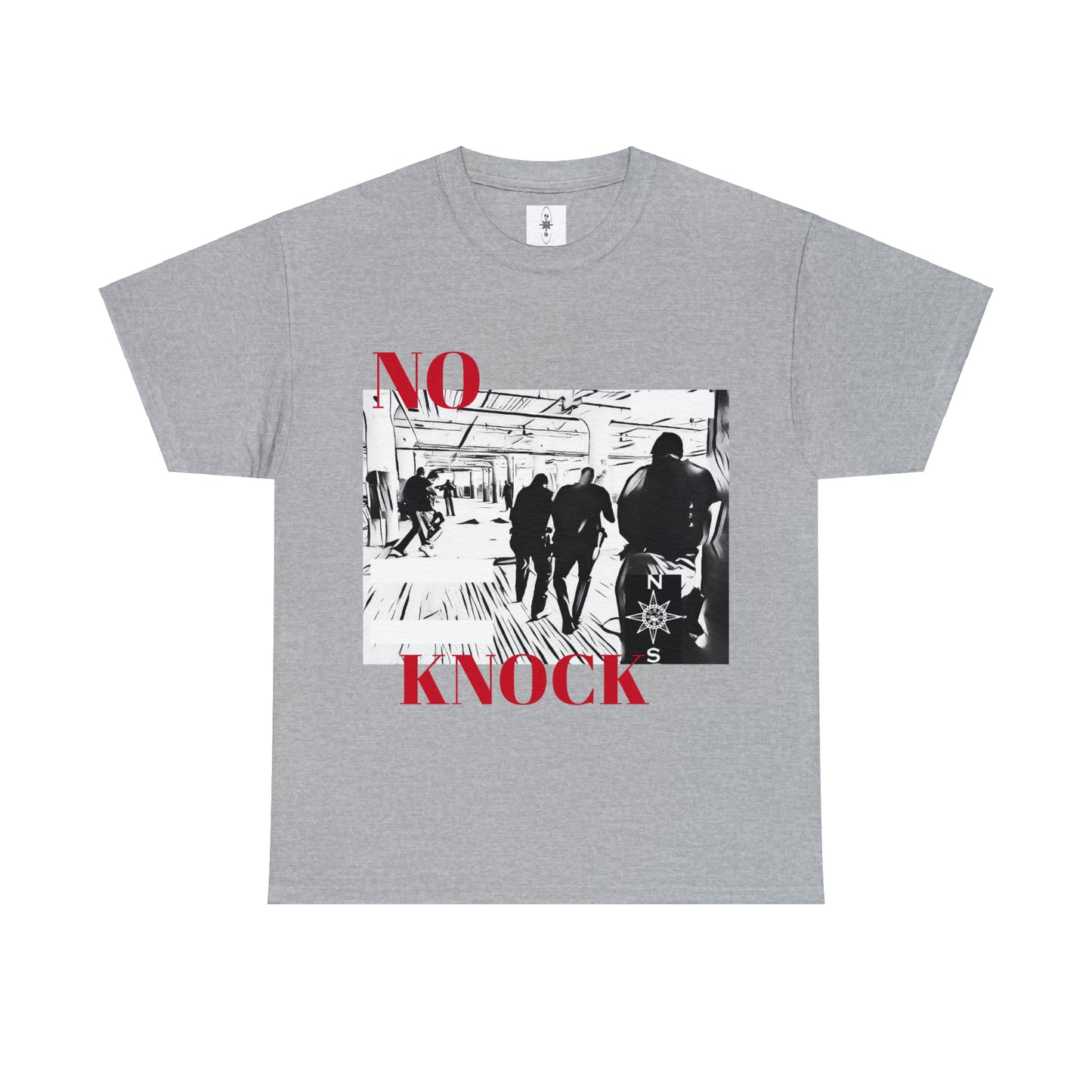 Unisex Heavy Cotton Tee NFSC No Knock