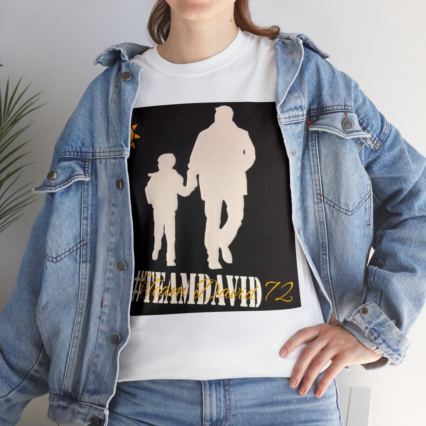 Unisex Heavy Cotton Tee Team David 72