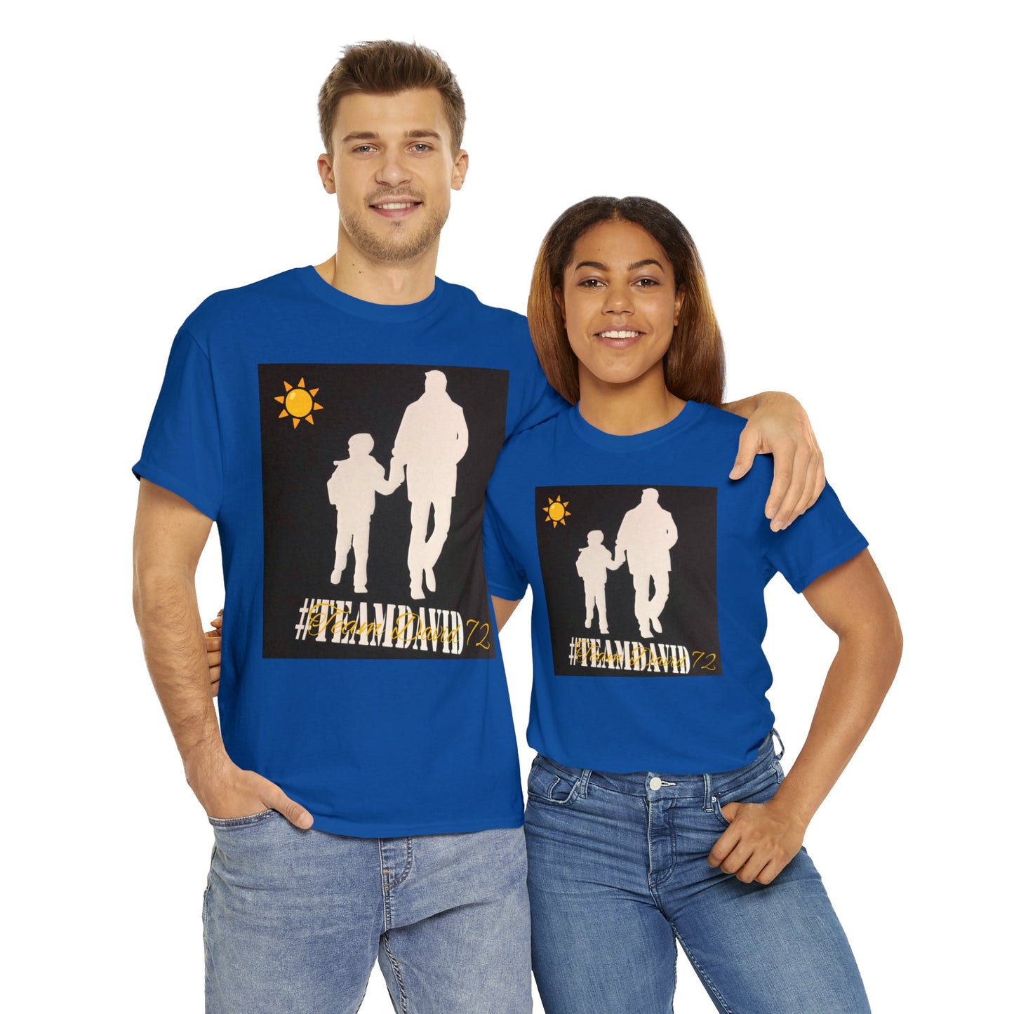 Unisex Heavy Cotton Tee Team David 72