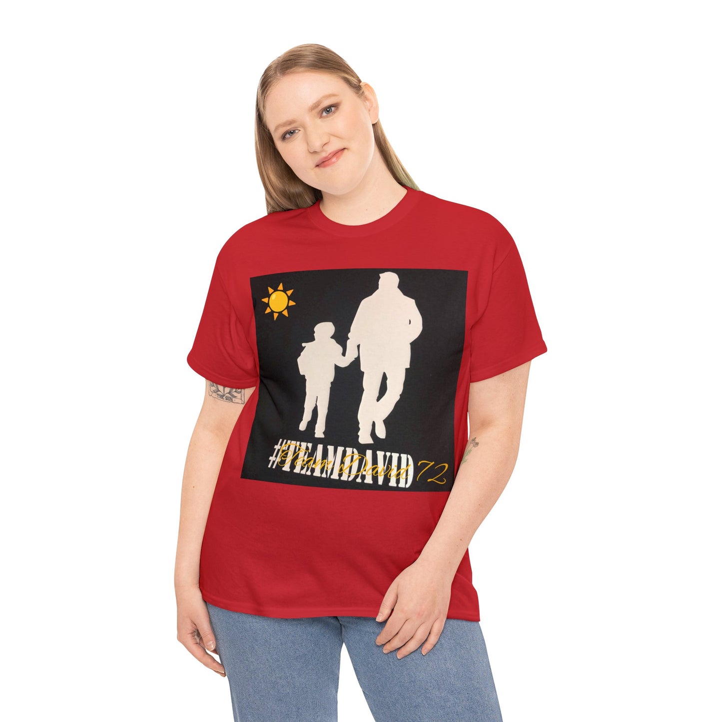Unisex Heavy Cotton Tee Team David 72