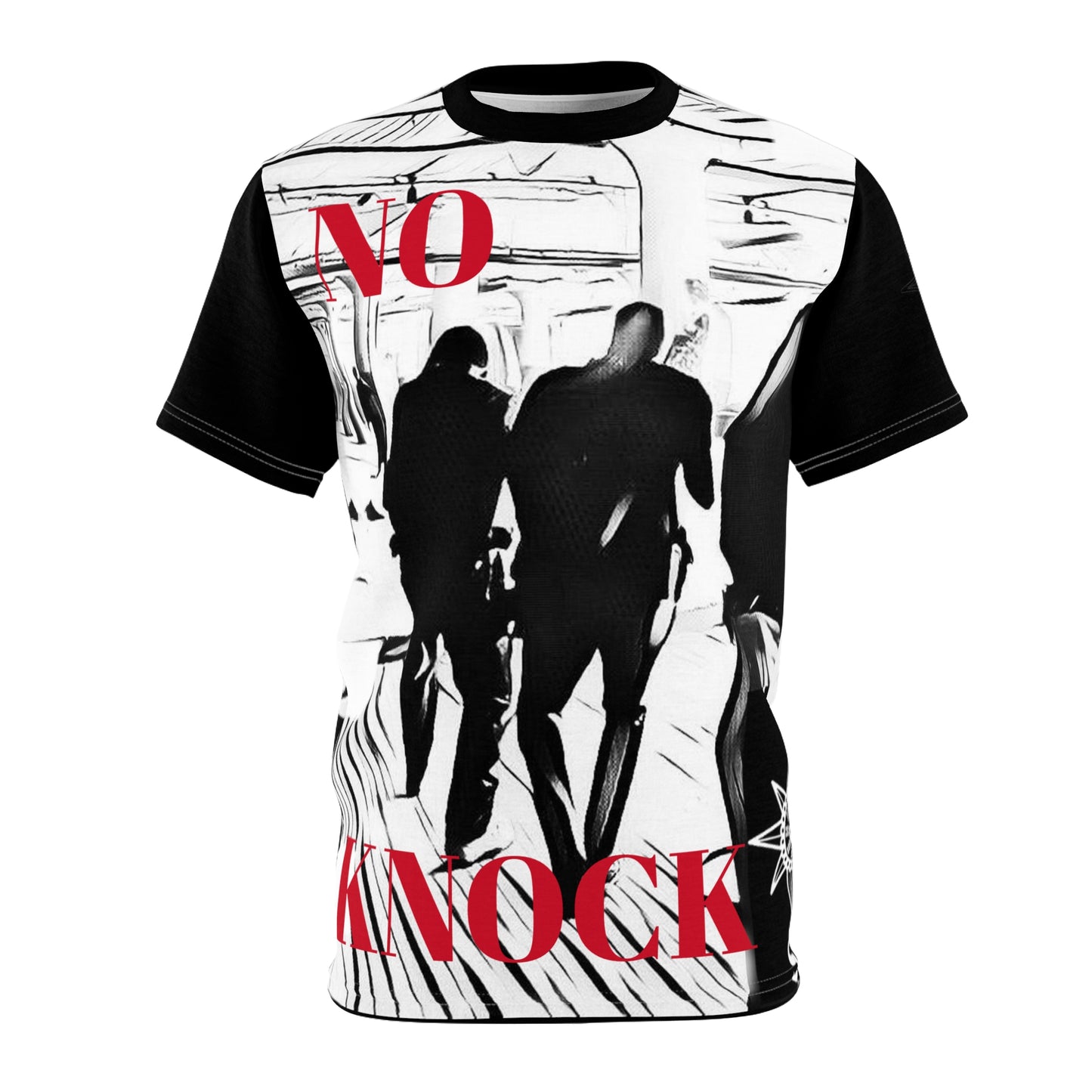 Unisex Cut & Sew Tee (AOP) No Knock