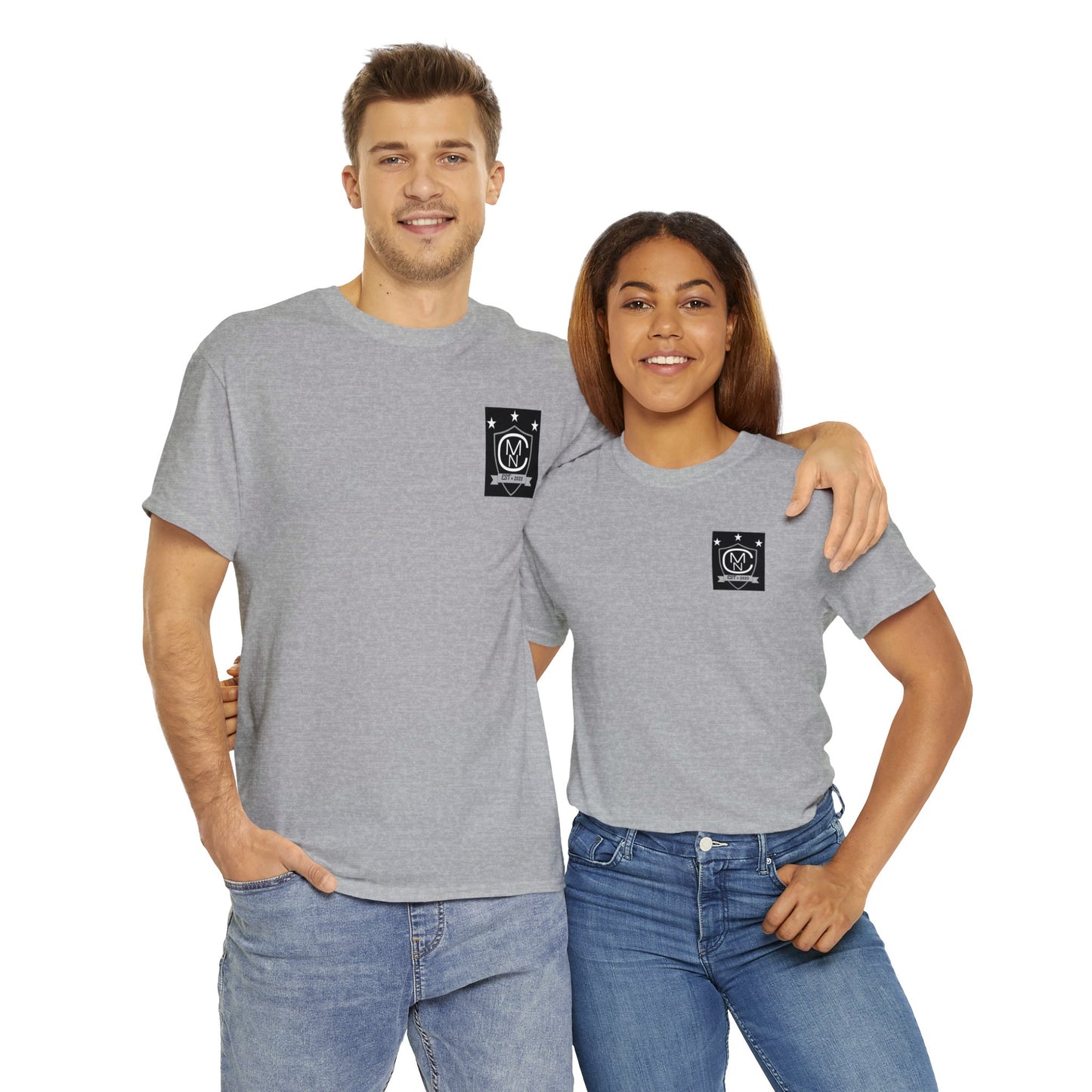 Unisex Heavy Cotton Tee MNC Logo