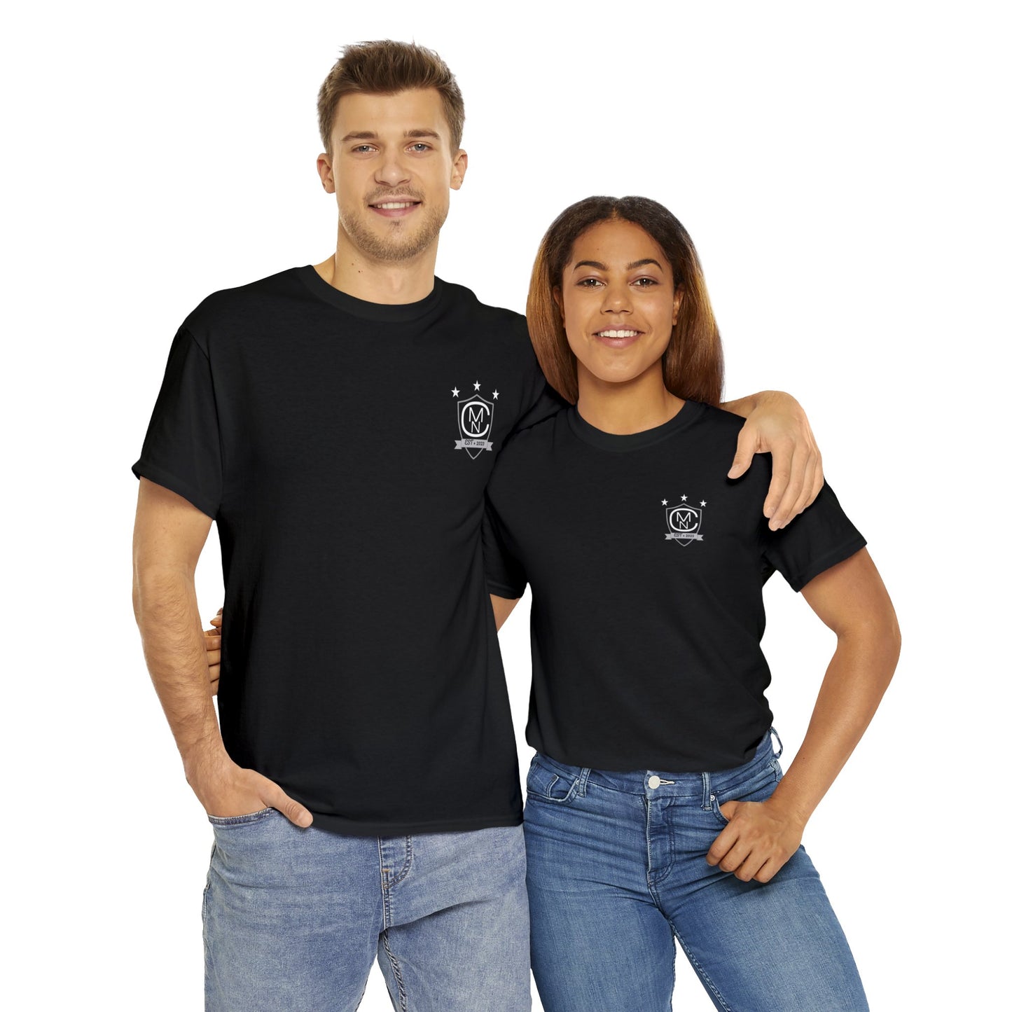 Unisex Heavy Cotton Tee MNC Logo