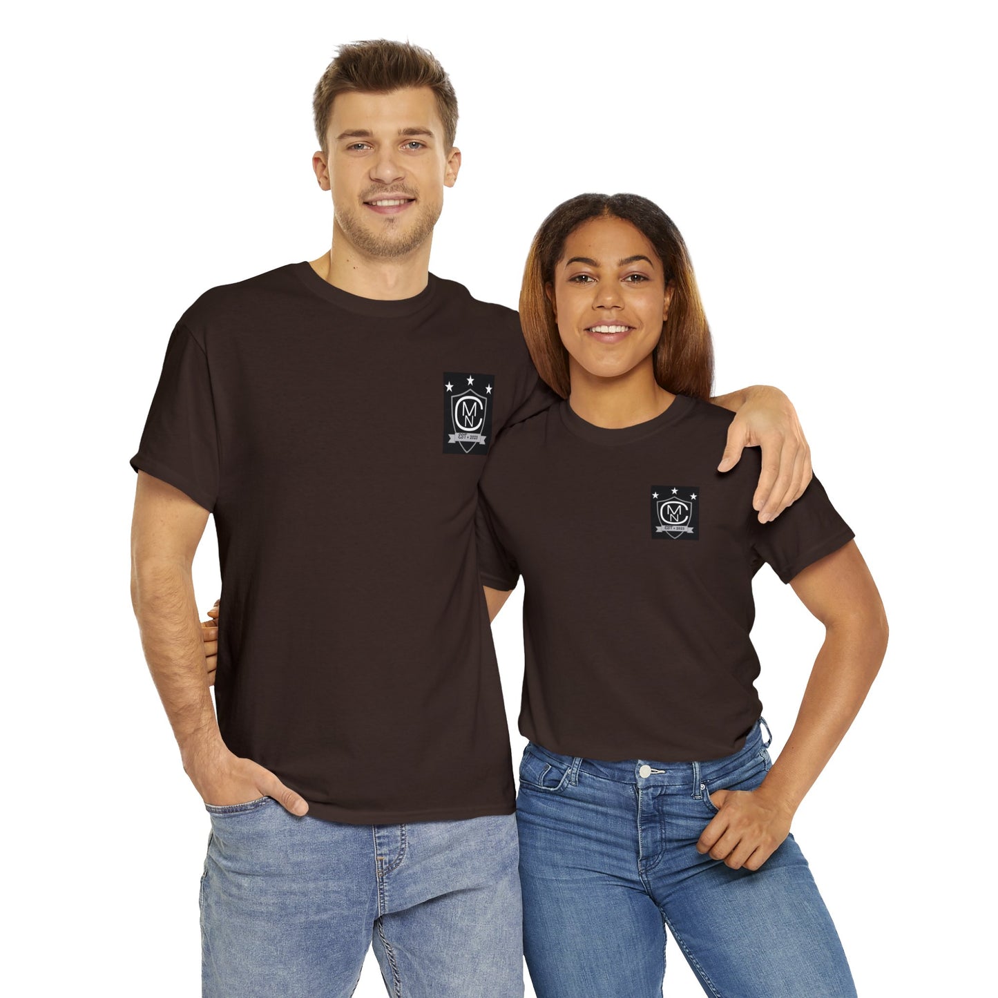 Unisex Heavy Cotton Tee MNC Logo