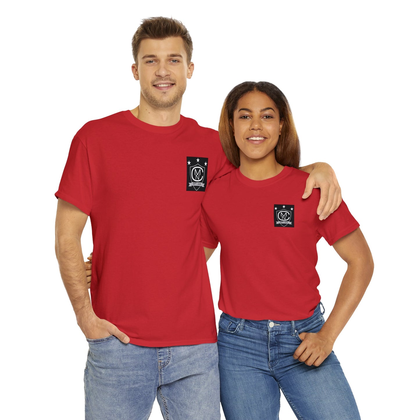 Unisex Heavy Cotton Tee MNC Logo