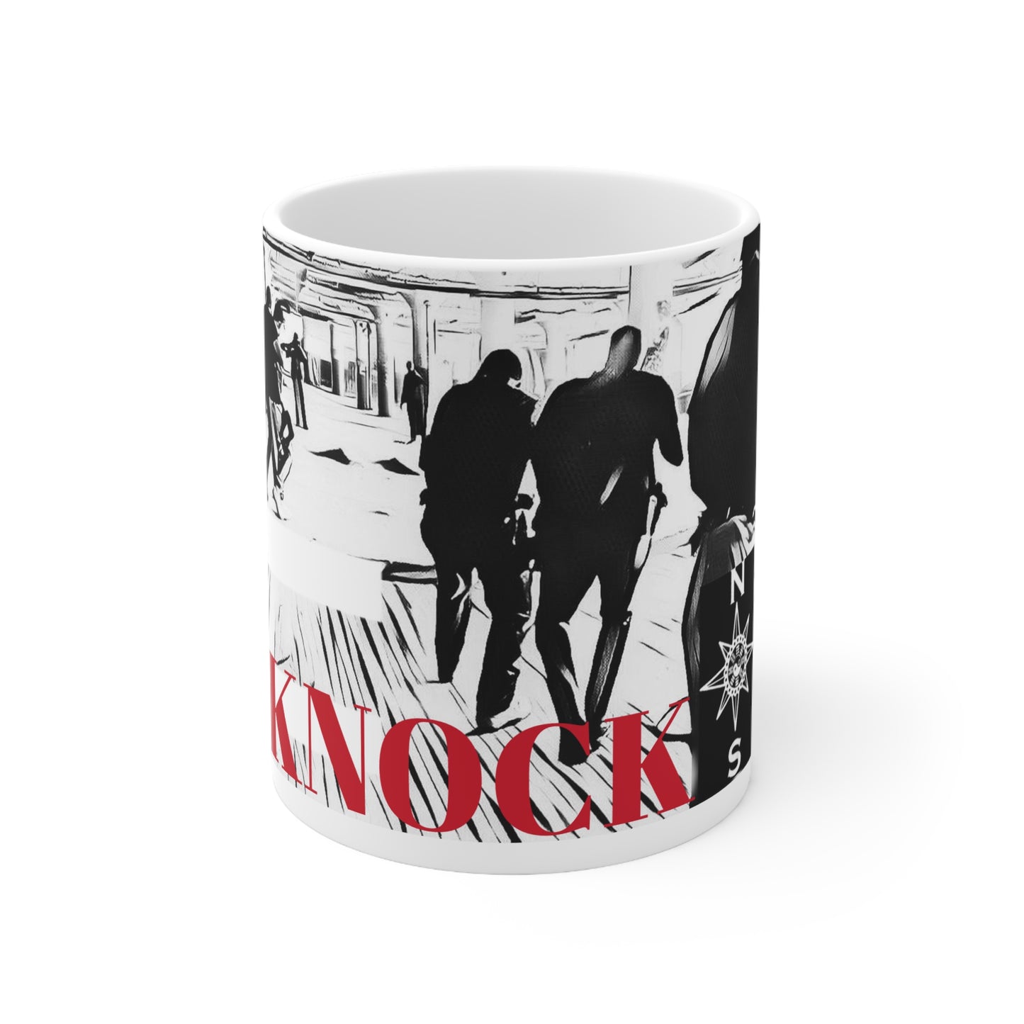 Ceramic Mug 11oz NO KNOCK