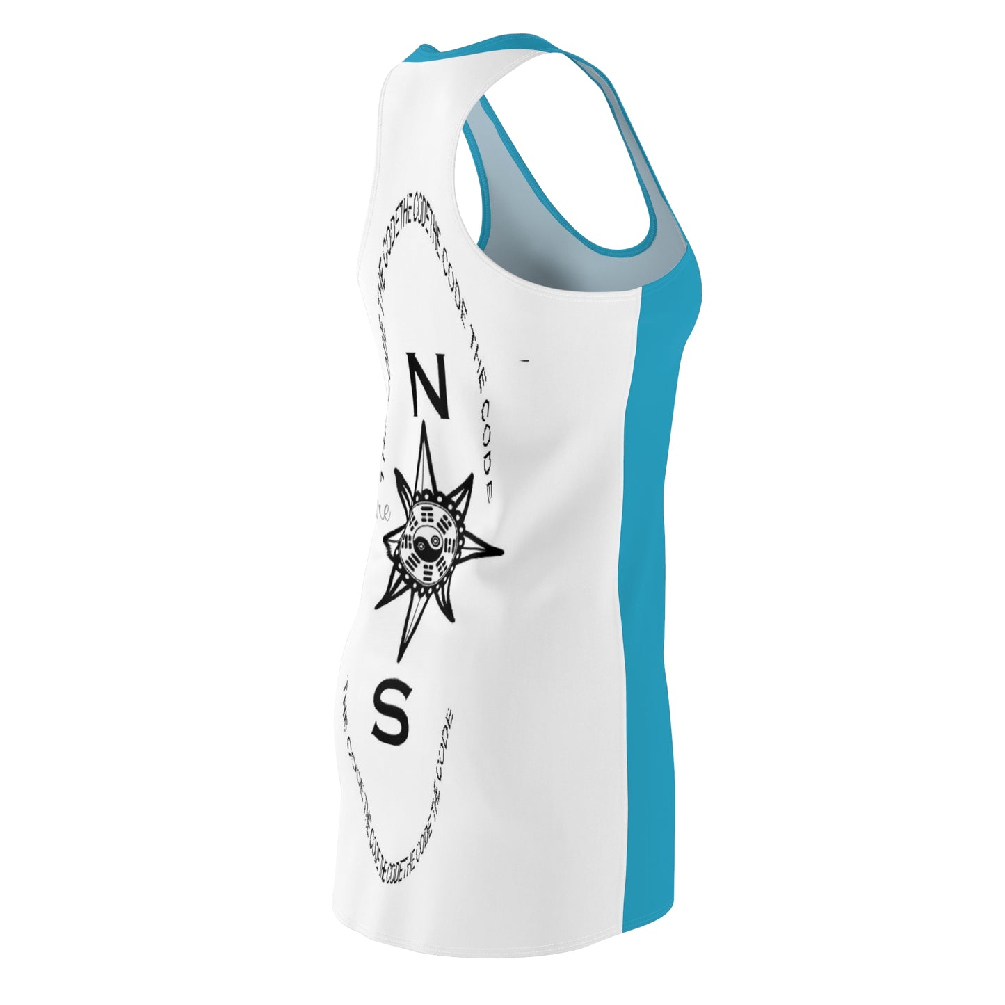 Women's Cut & Sew Racerback Dress (AOP) NFSC Pure Wrothian Alchemy