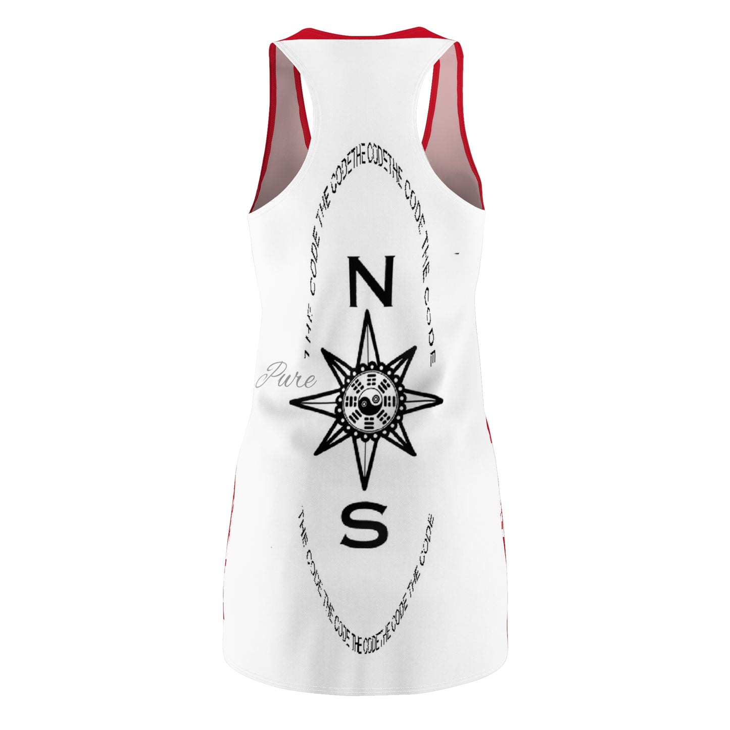 Women's Cut & Sew Racerback Dress (AOP) NFSC Pure Wrothian Alchemy