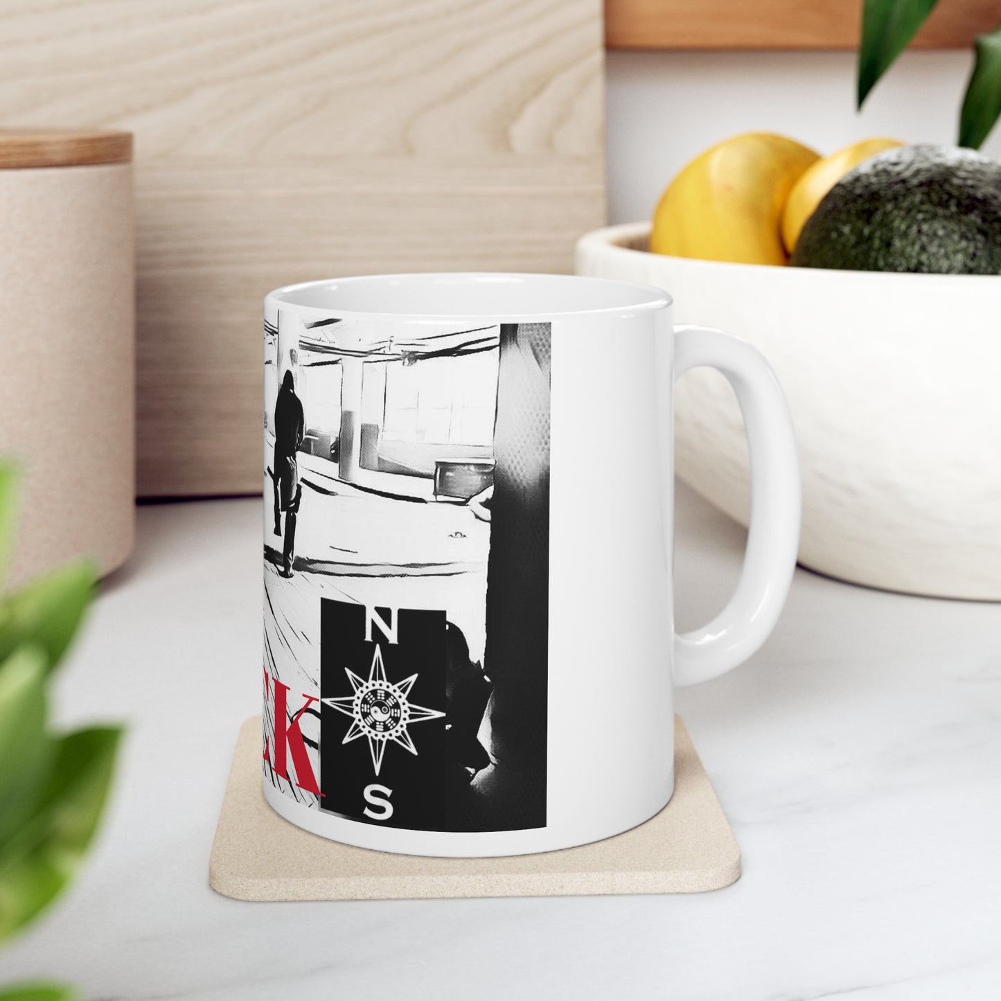 Ceramic Mug 11oz NO KNOCK
