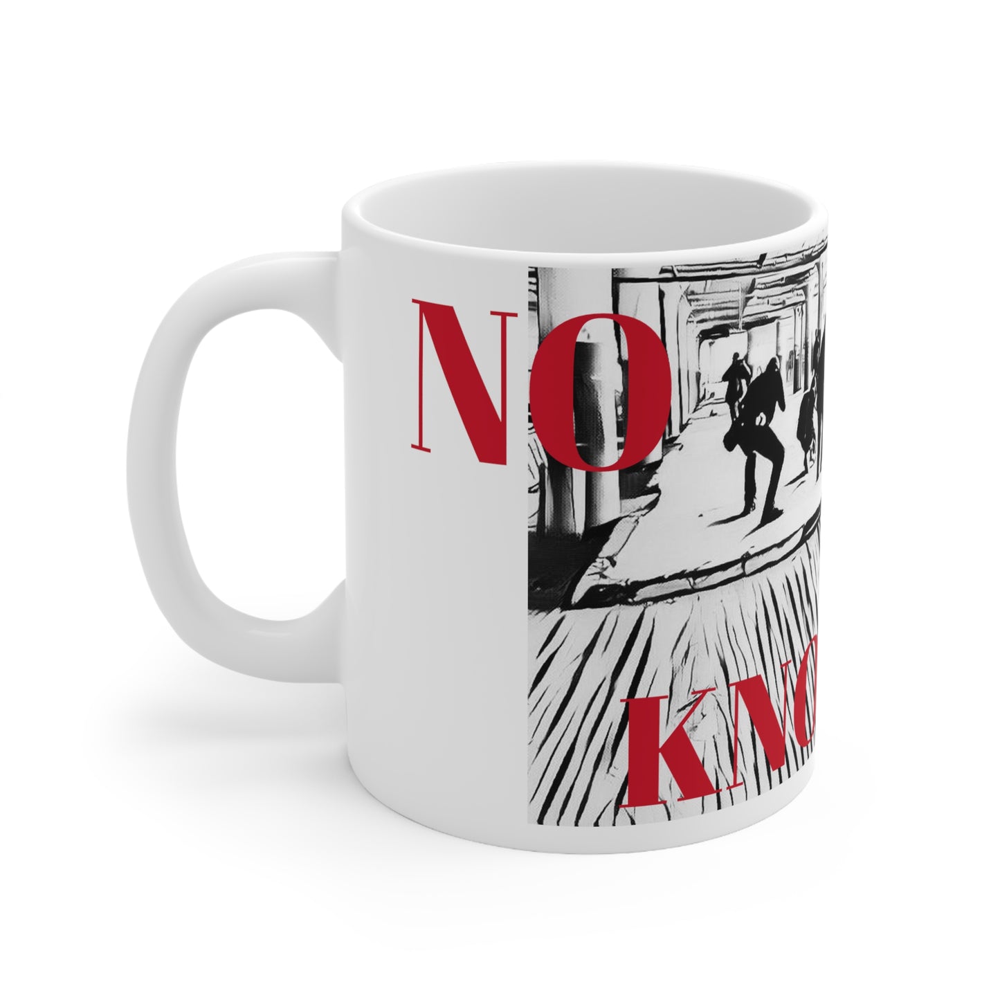 Ceramic Mug 11oz NO KNOCK